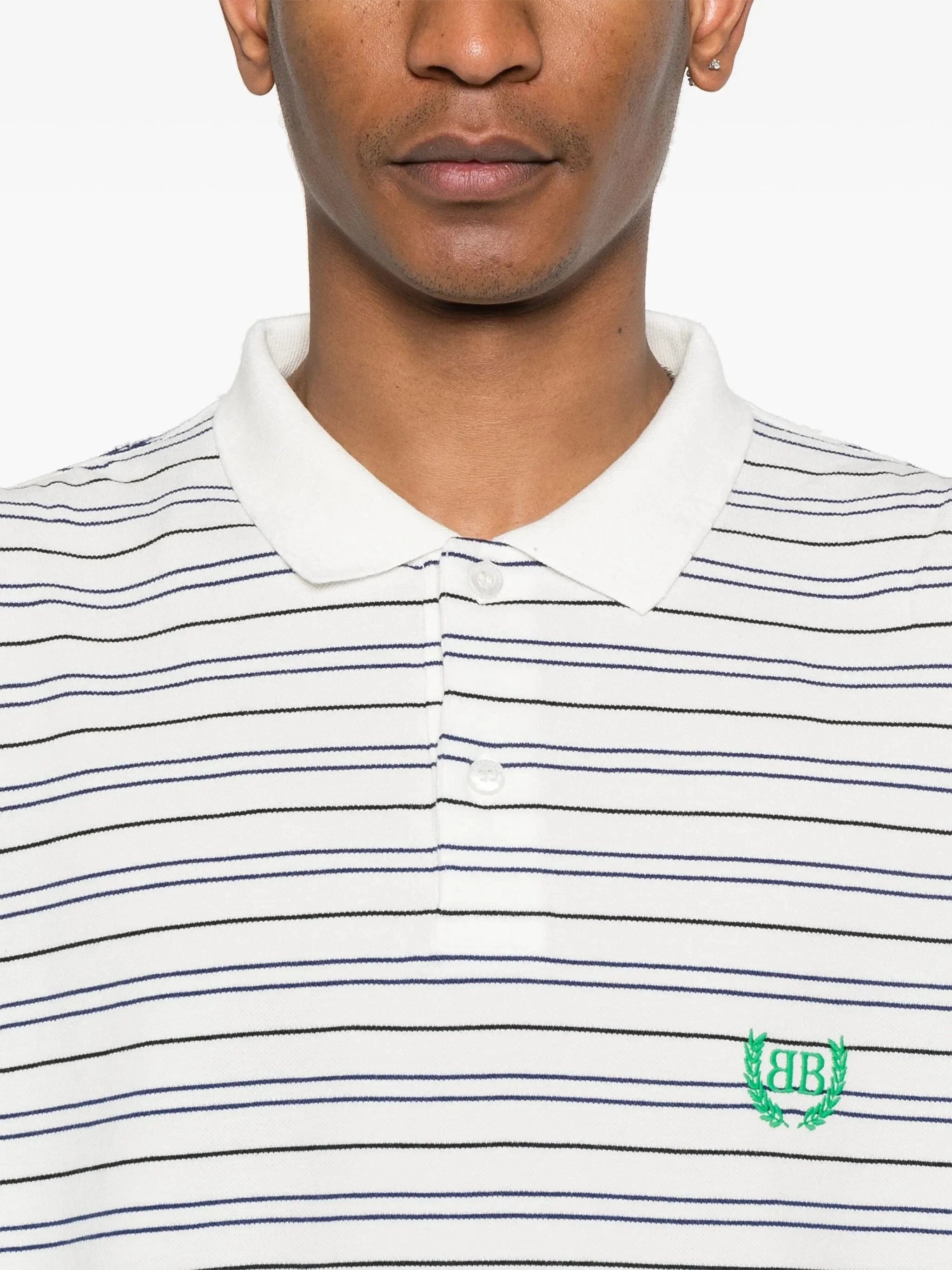 Balenciaga Logo-Embroidered Polo Shirt | Sendegaro PH