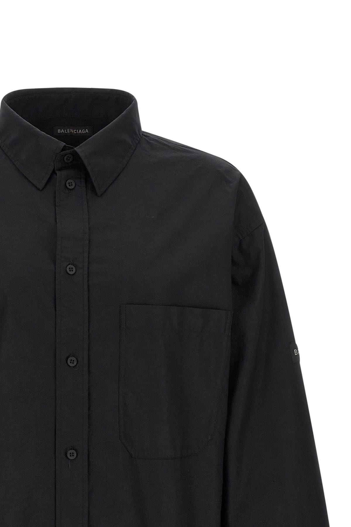 Balenciaga Balenciaga Logo Patch Shirt
