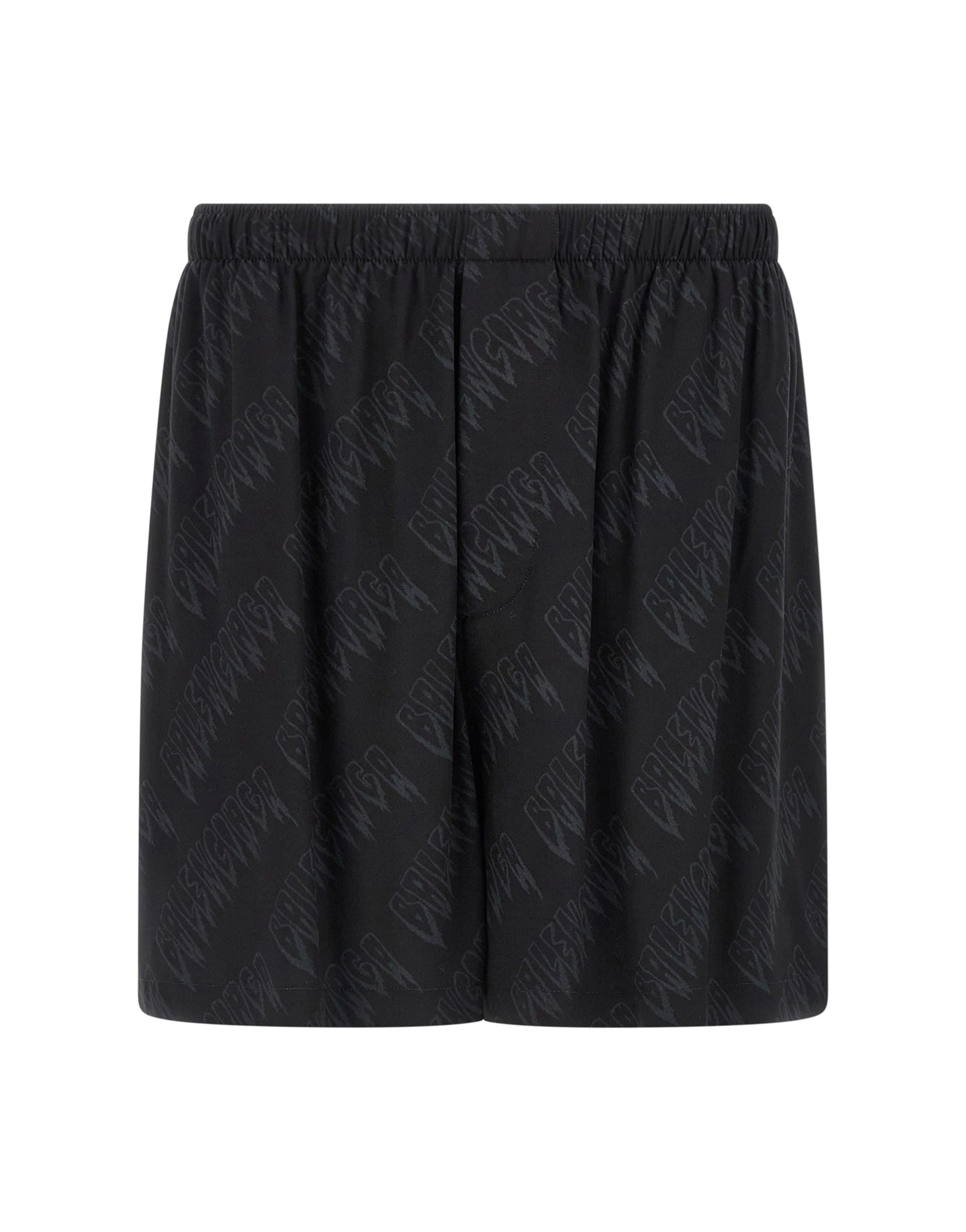 Balenciaga Balenciaga Logo Print Shorts
