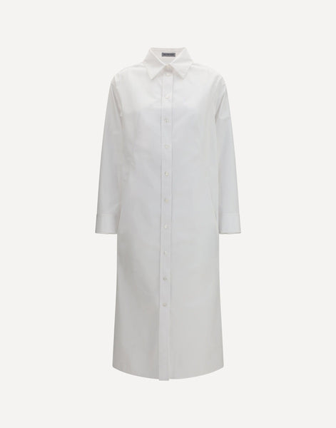 balenciaga oversized shirt dress Balenciaga Long Shirt Dress With Open Back