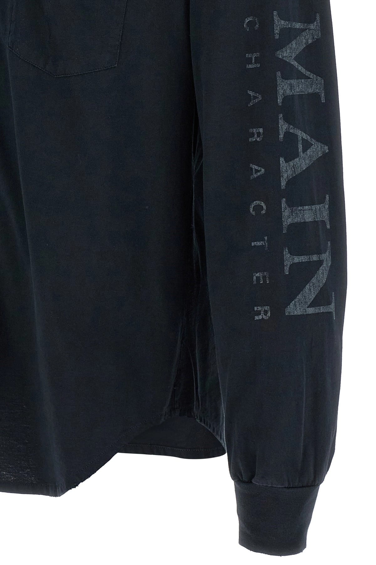 Balenciaga Balenciaga Long Sleeve Shirt Collar T-Shirt