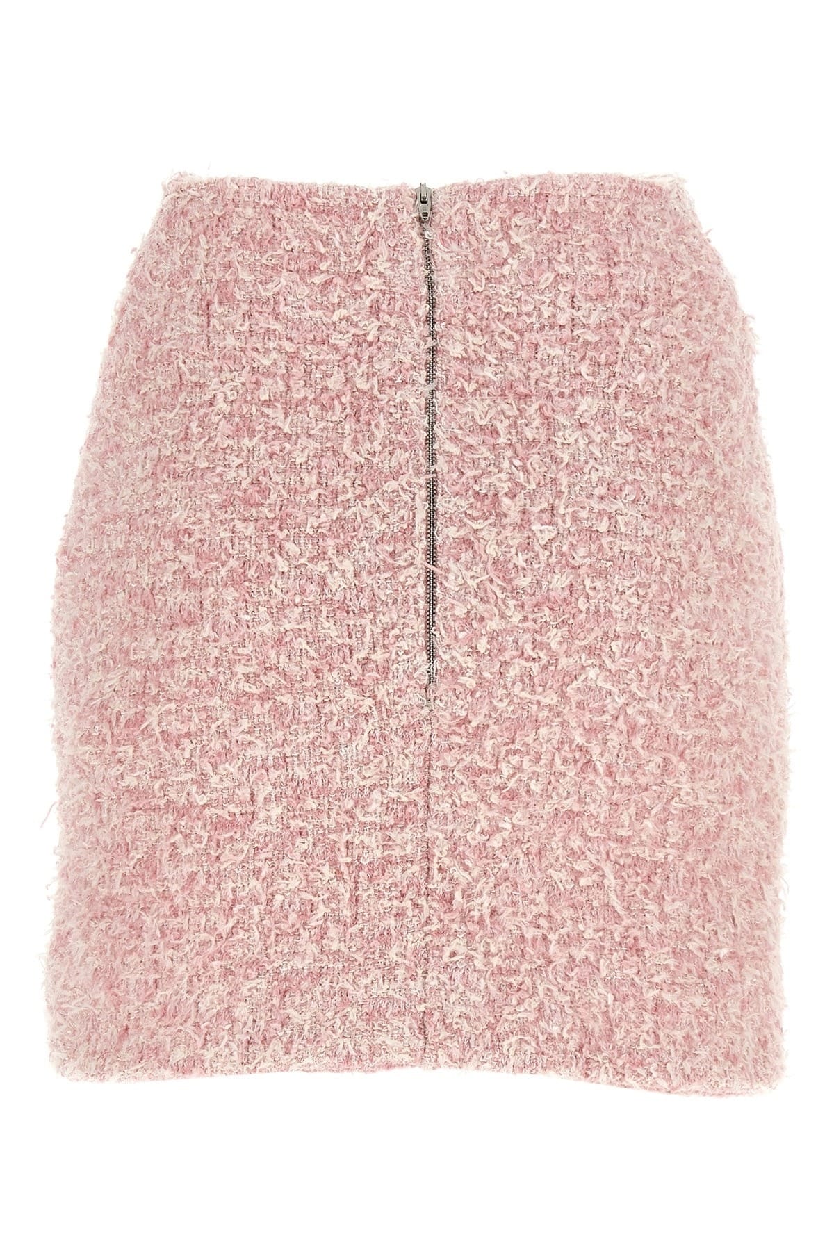 Balenciaga Balenciaga Pink Tweed Mini Skirt