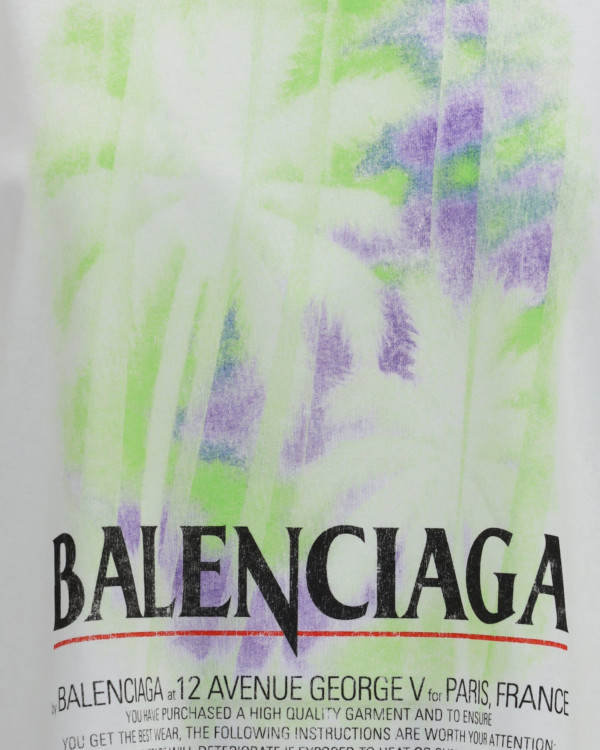 Balenciaga Balenciaga Printed Cotton T-Shirt