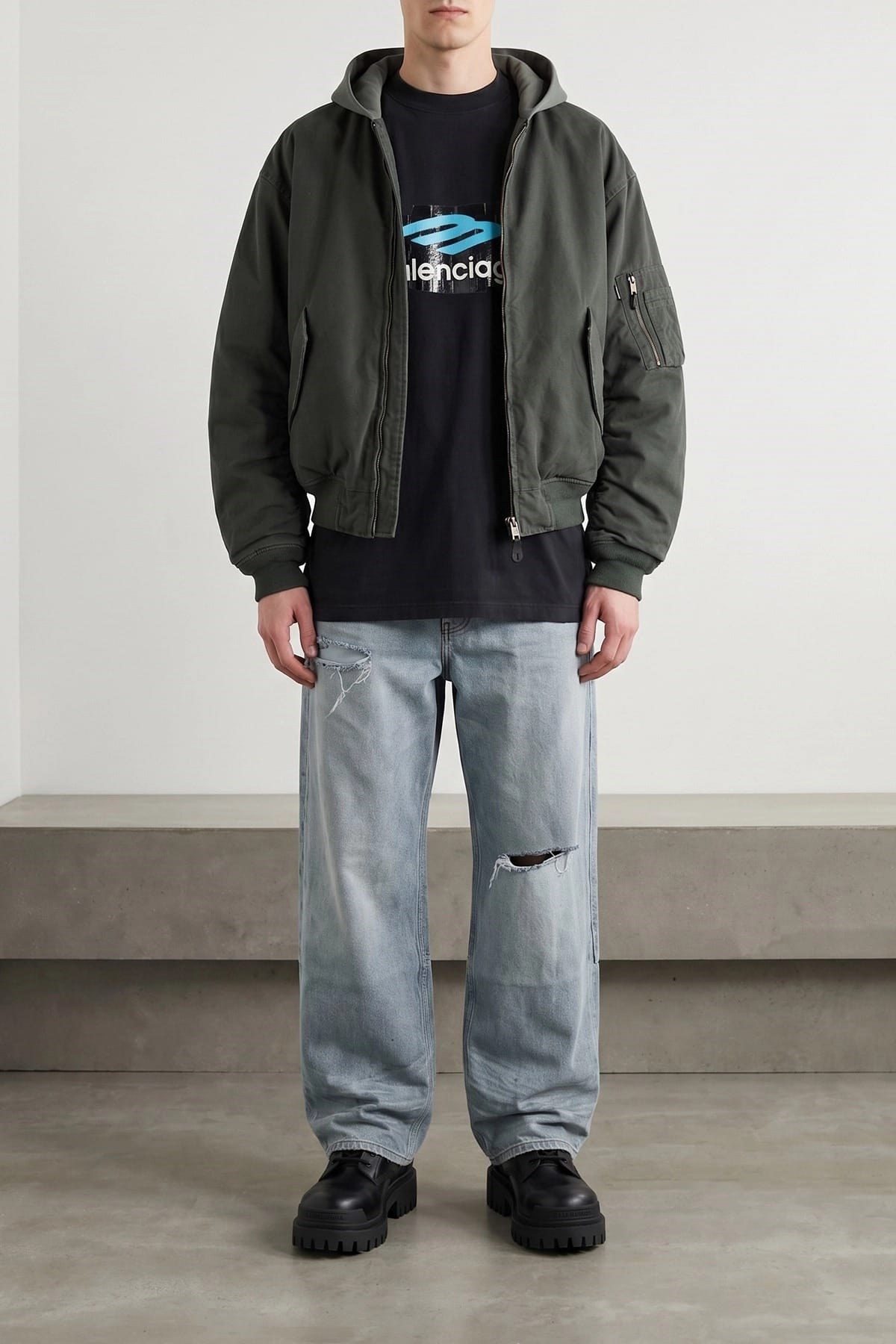 Balenciaga Printed T-Shirt - alternate view