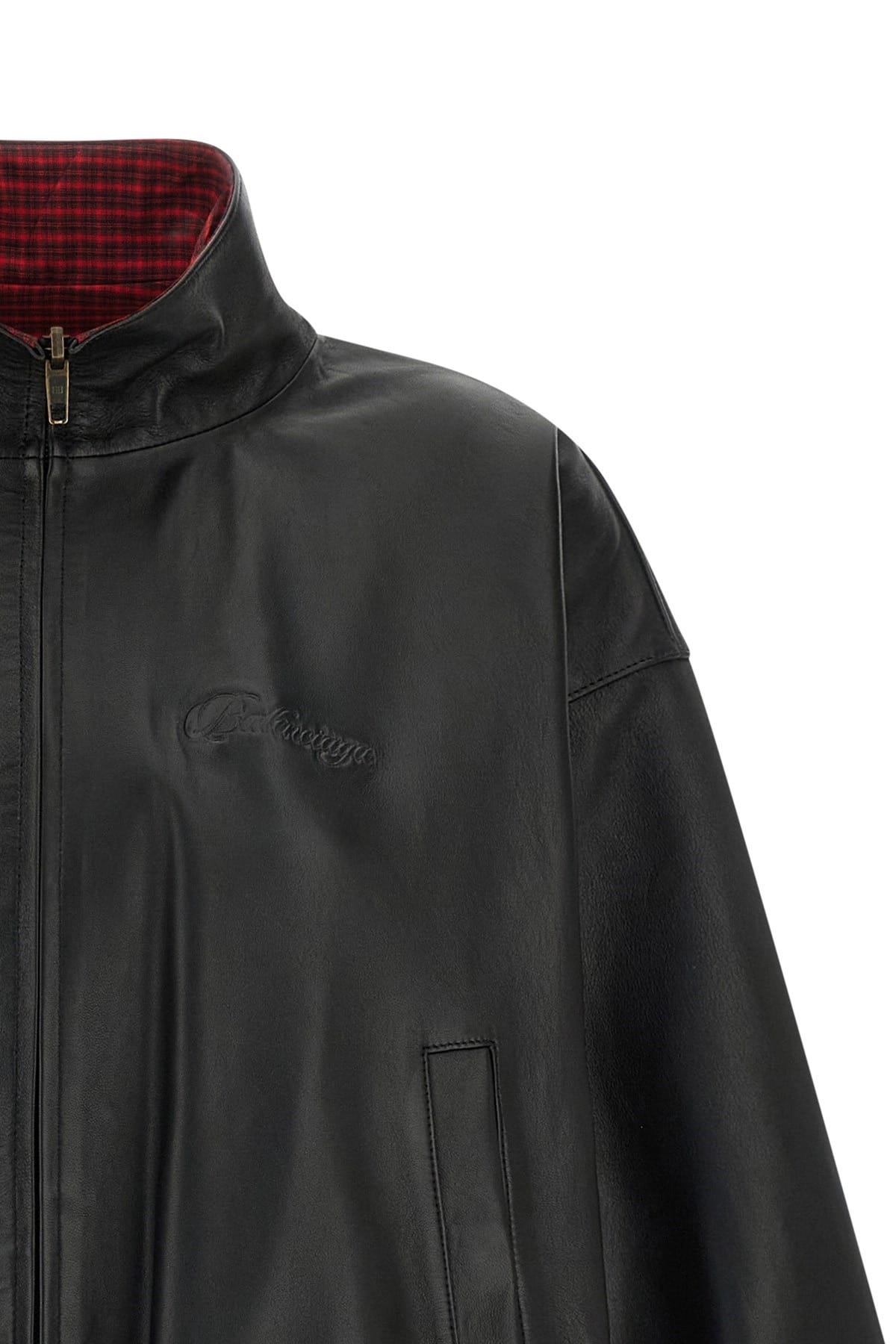 Balenciaga Balenciaga Reversible Leather Jacket