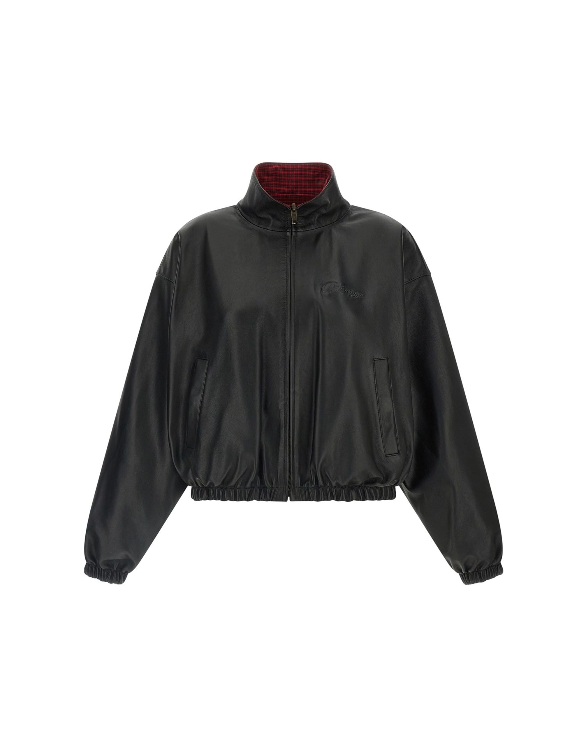 balenciaga ジャケット Balenciaga Jaqueta de Couro Reversível | Sendegaro BR