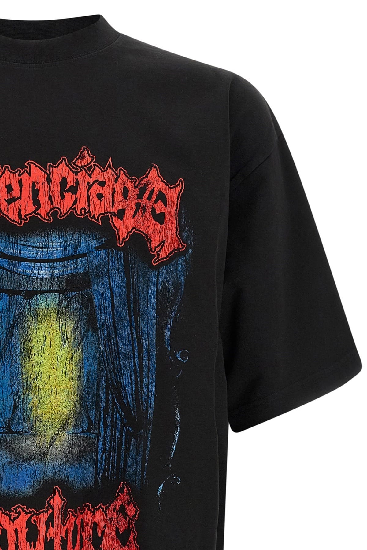 Balenciaga Salon De Couture T-Shirt In Black - 30% Off