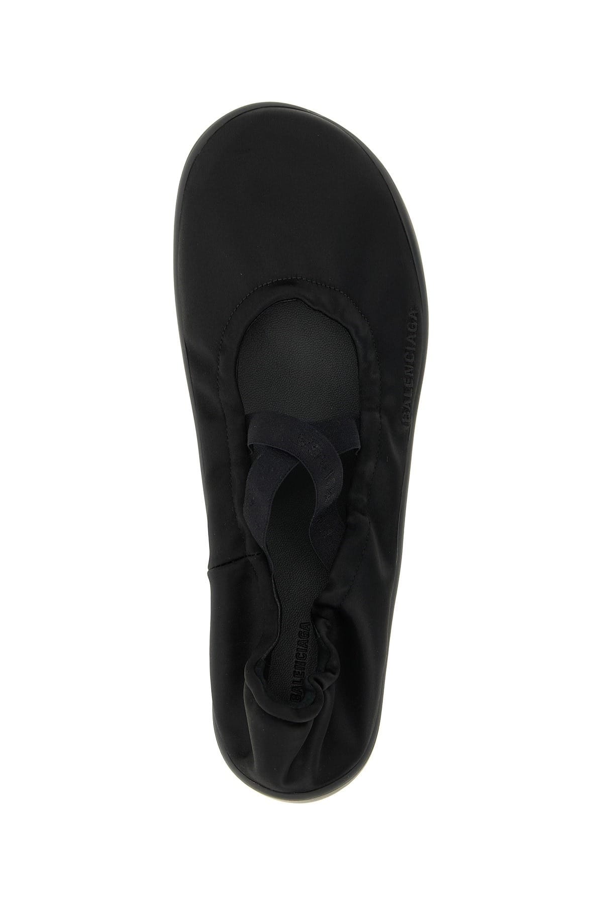Balenciaga Balenciaga Shibuya Satin Ballet Flats