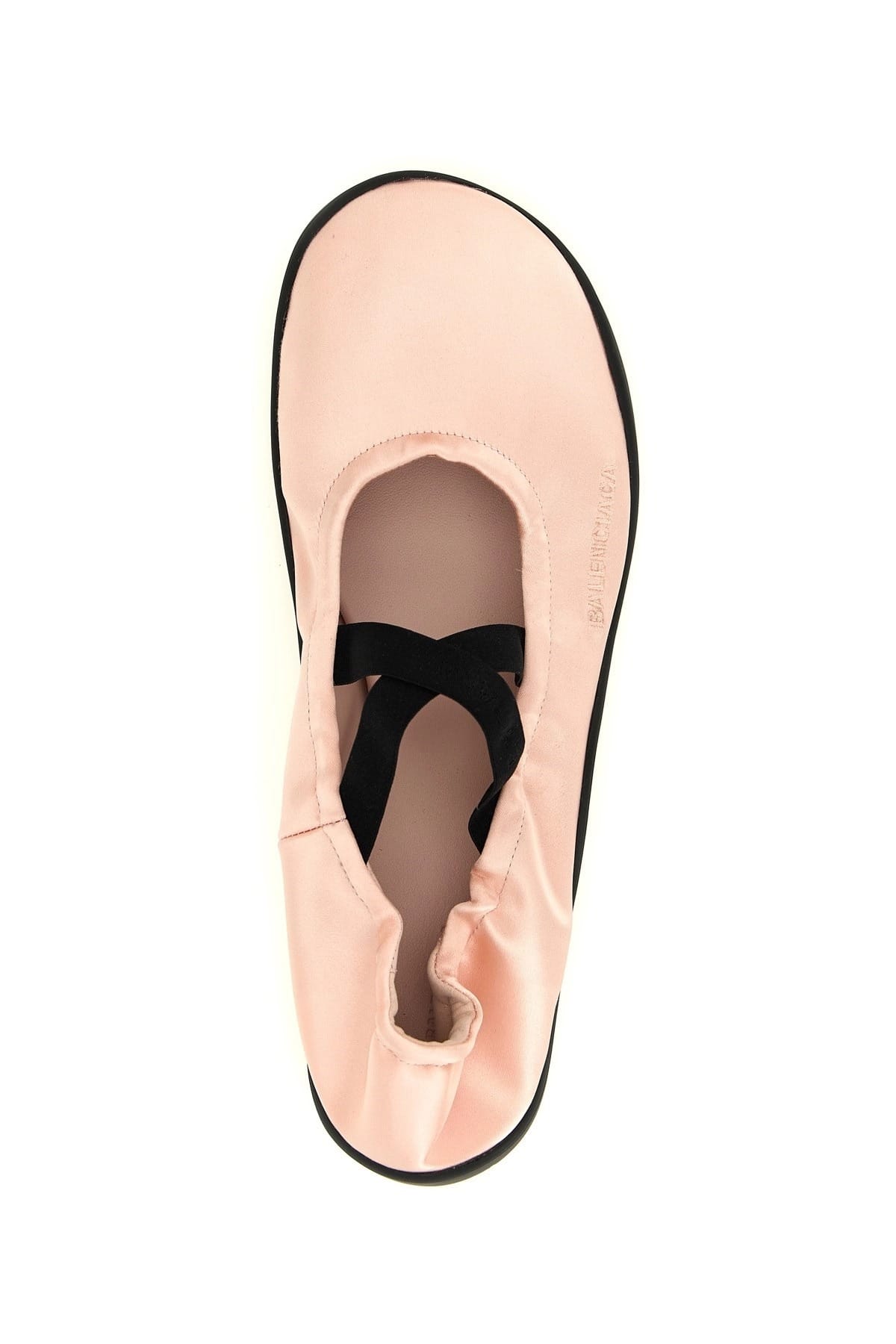 Balenciaga Balenciaga Shibuya Satin Ballet Flats