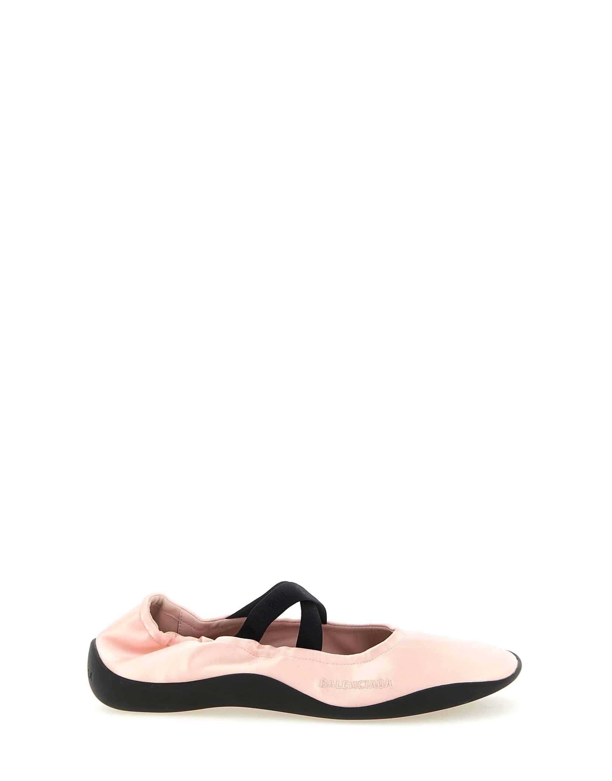 Balenciaga Balenciaga Shibuya Satin Ballet Flats