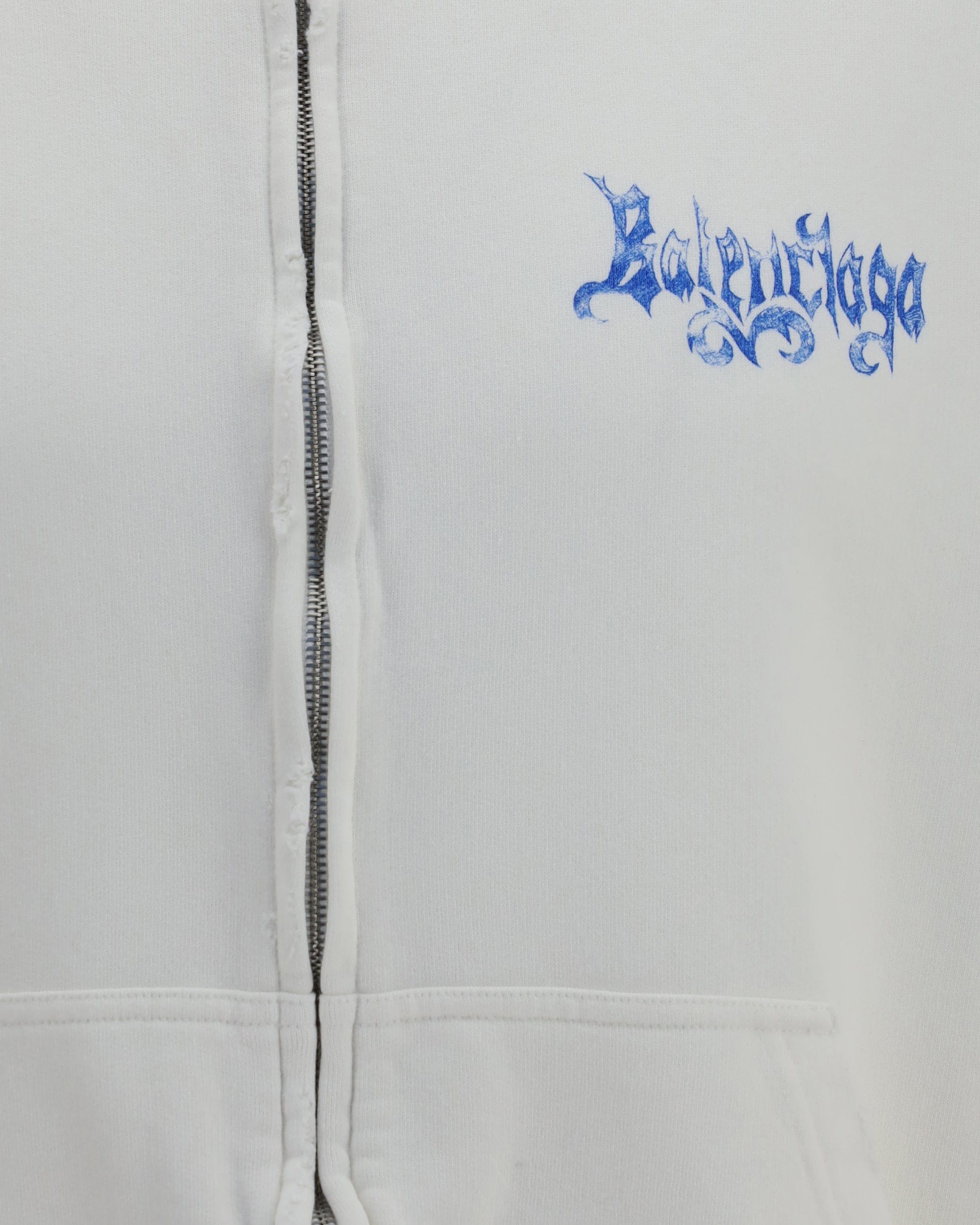 Balenciaga Balenciaga Sketchy Zip Hoodie