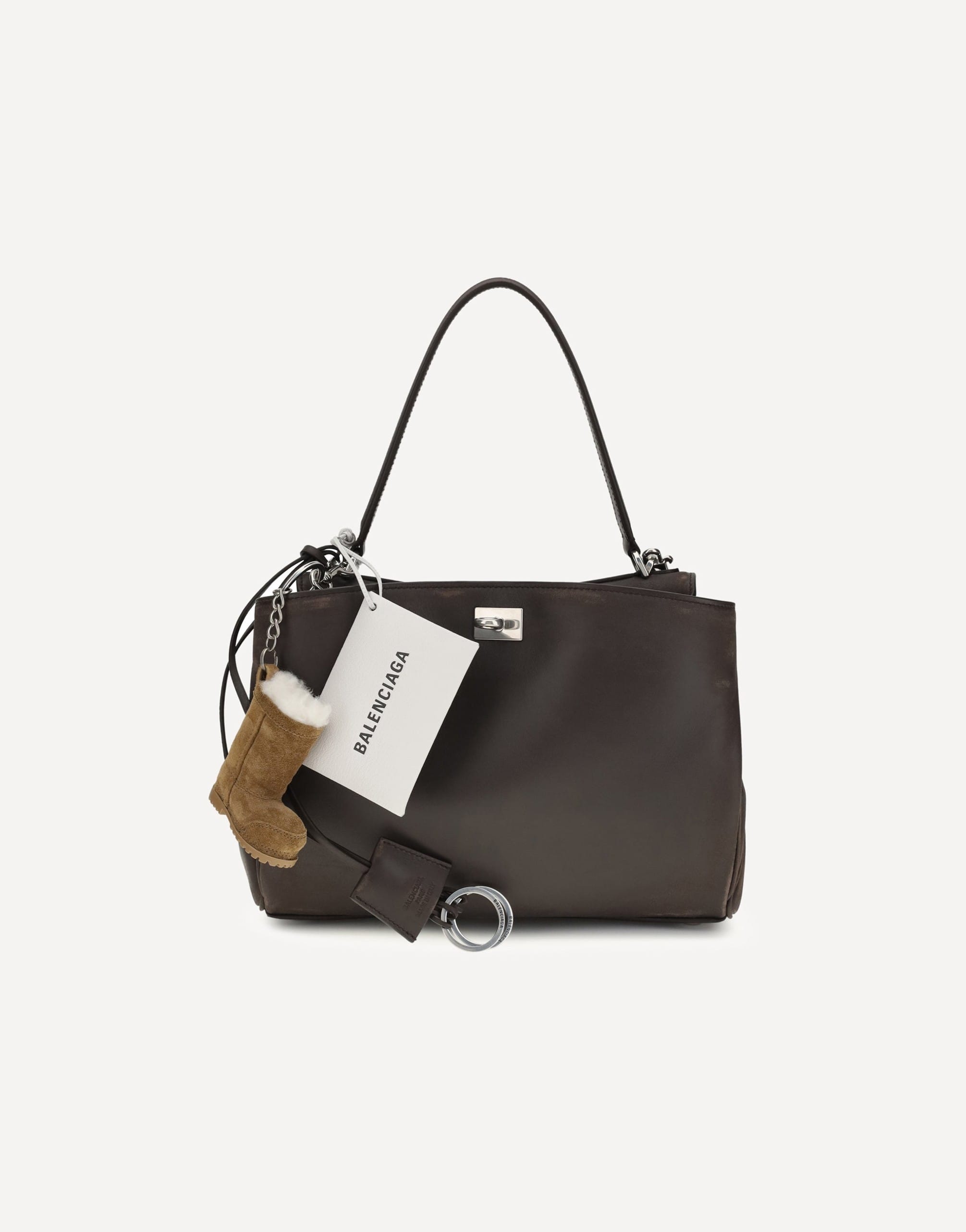 SIYAZU レザーショルダーバッグ　ロデオ　BALENCIAGA 付属品完備 Balenciaga Small Rodeo Shoulder Bag With Keyring | Sendegaro IT