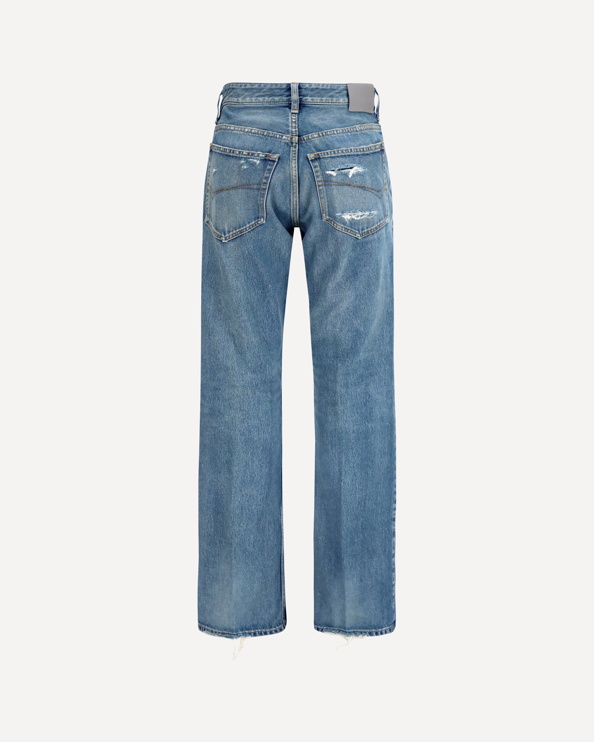 Balenciaga Straight-Leg Denim Jeans - alternate view