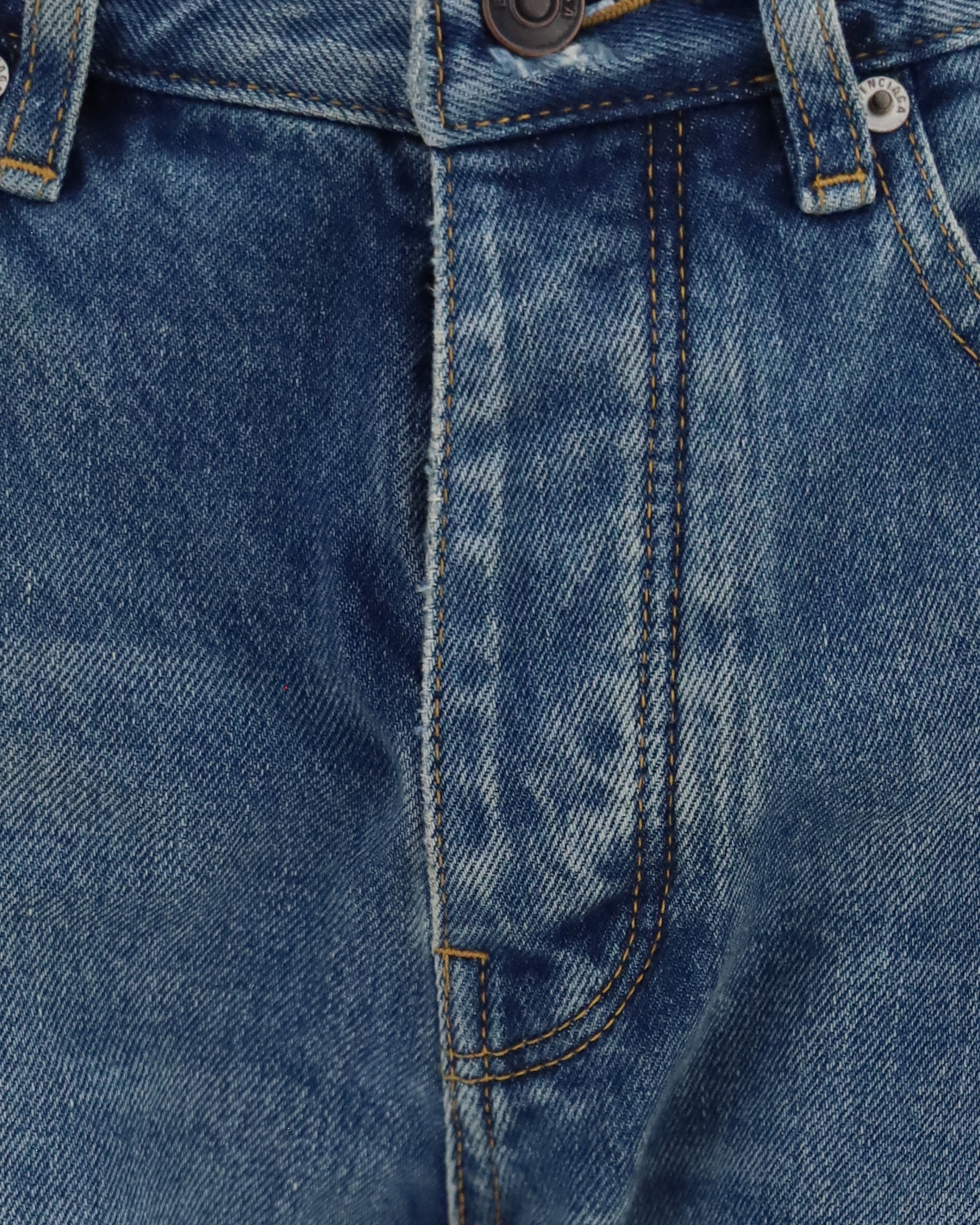 Balenciaga Straight-Leg Denim Jeans