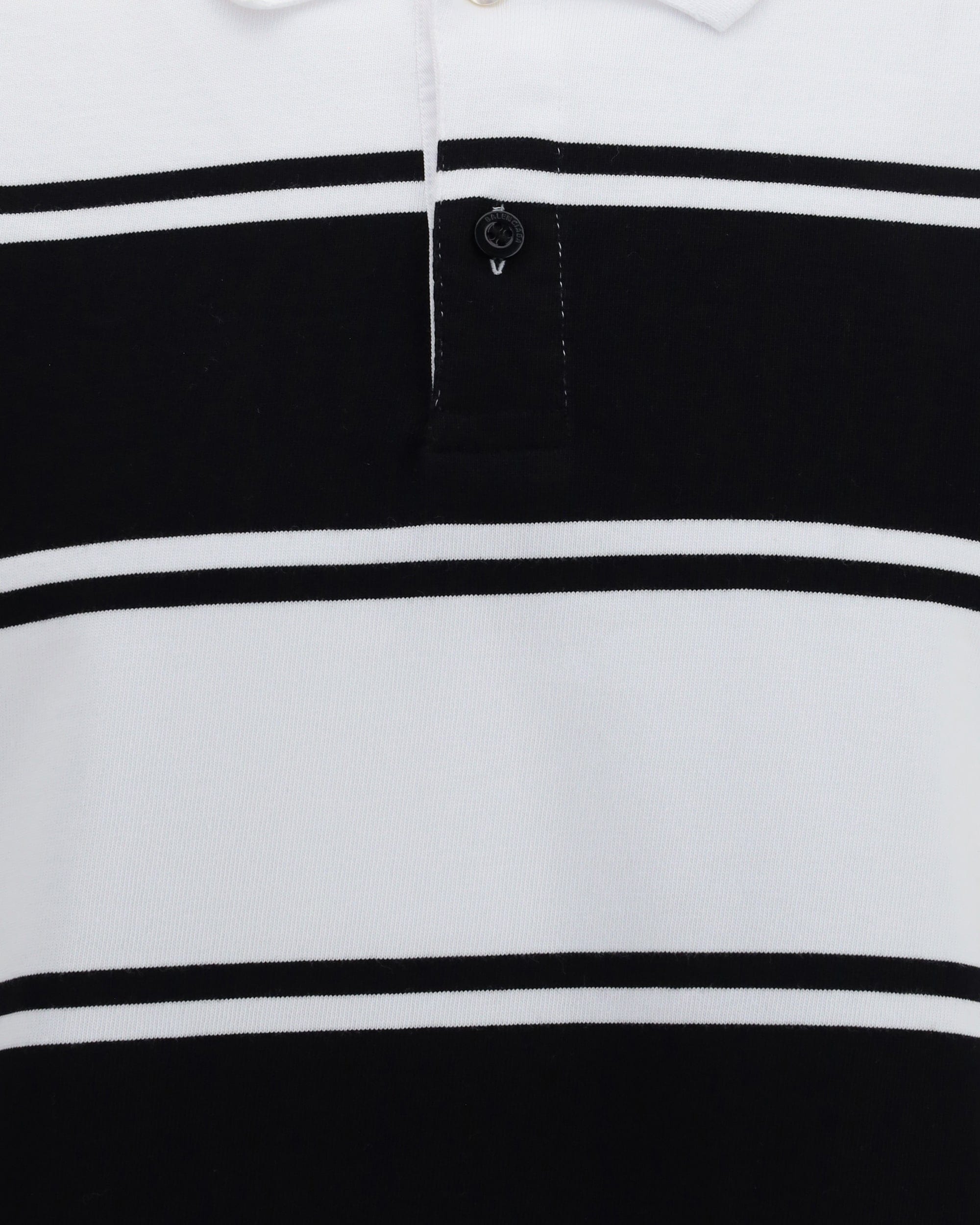 Balenciaga Balenciaga Striped Long-Sleeve Polo