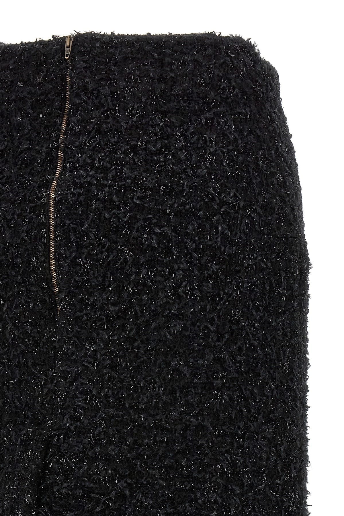 Balenciaga Balenciaga Tweed Midi Skirt