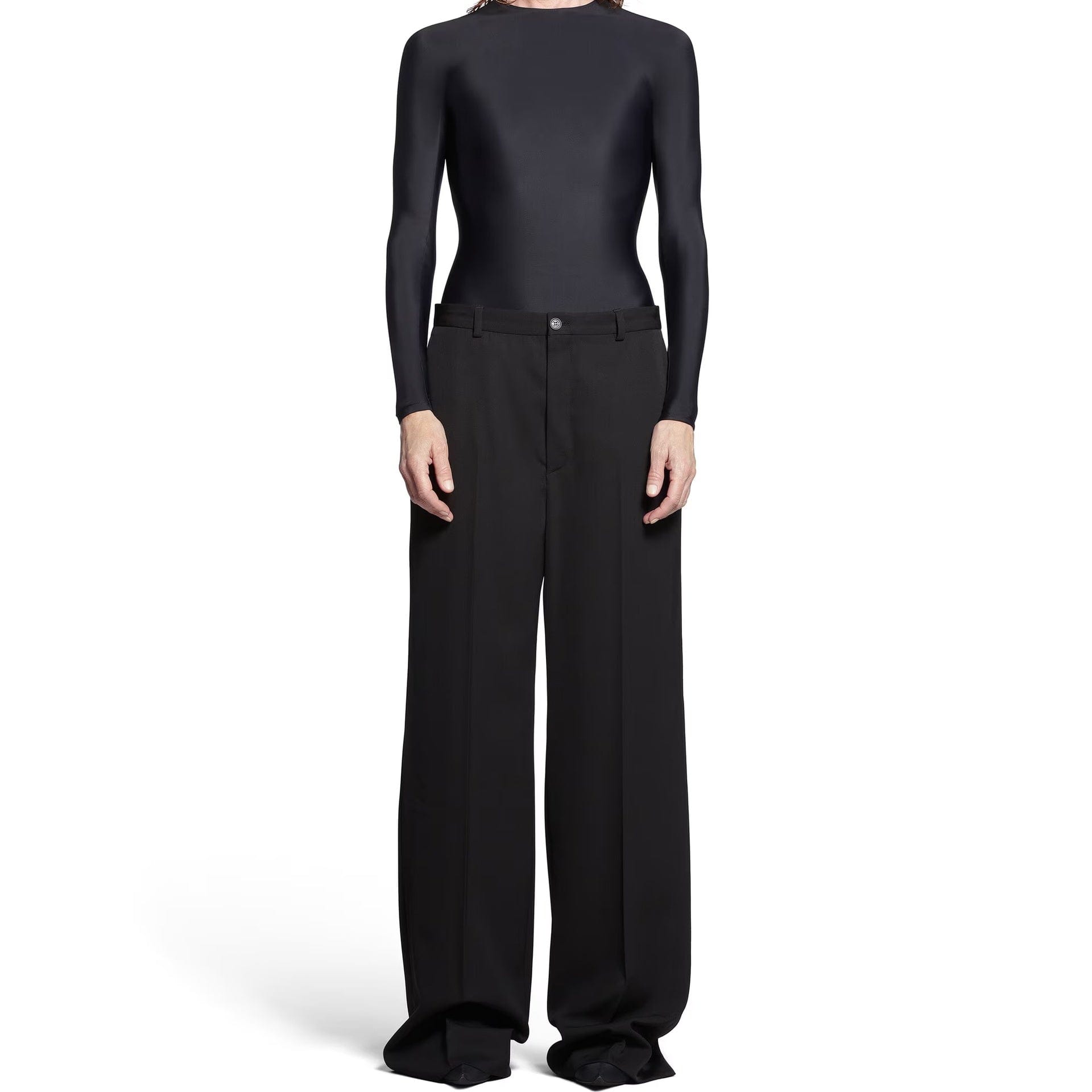 Balenciaga Wool Flared Pants - alternate view