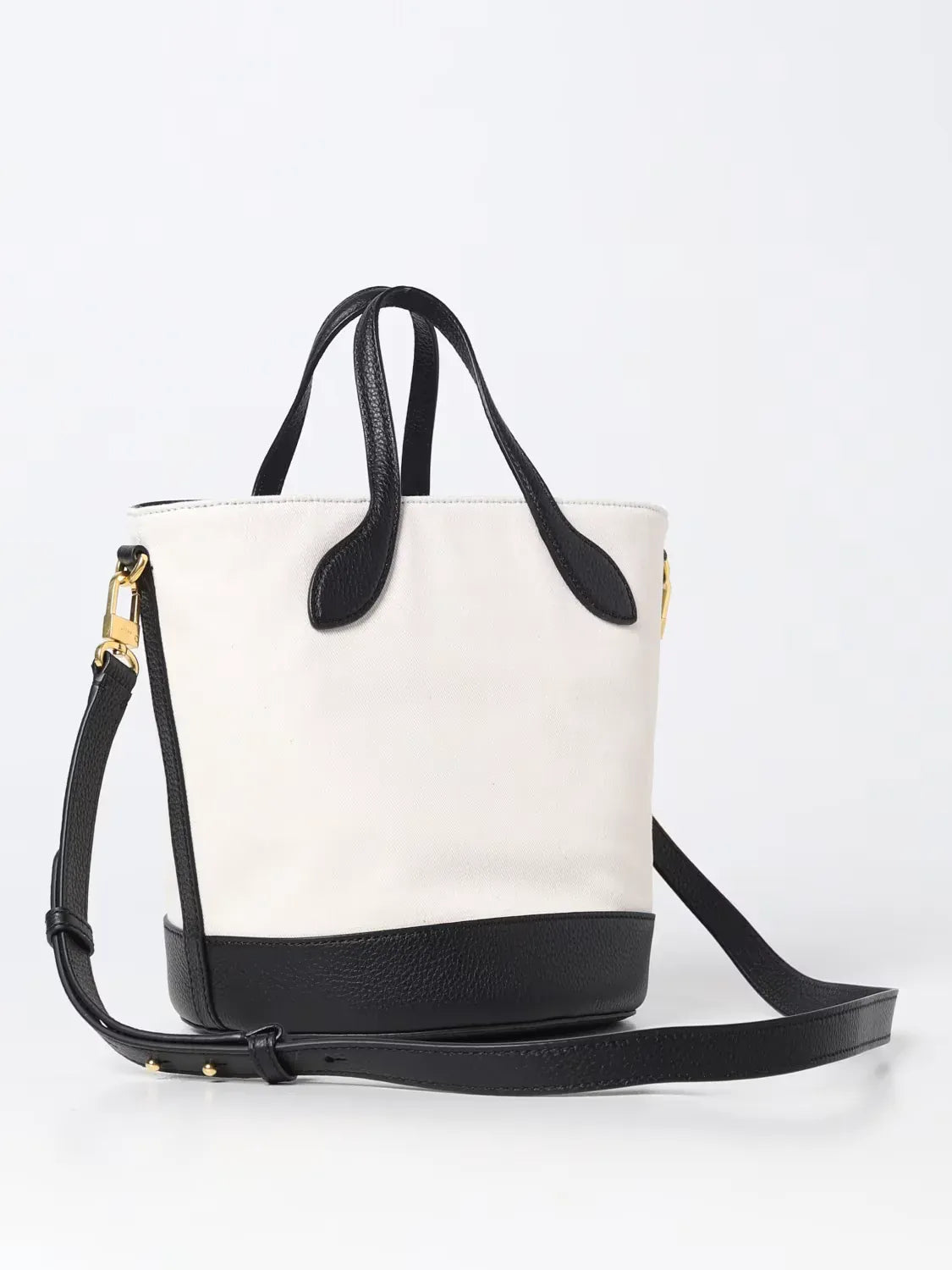 Bally Elegant Monogram Bucket Bag