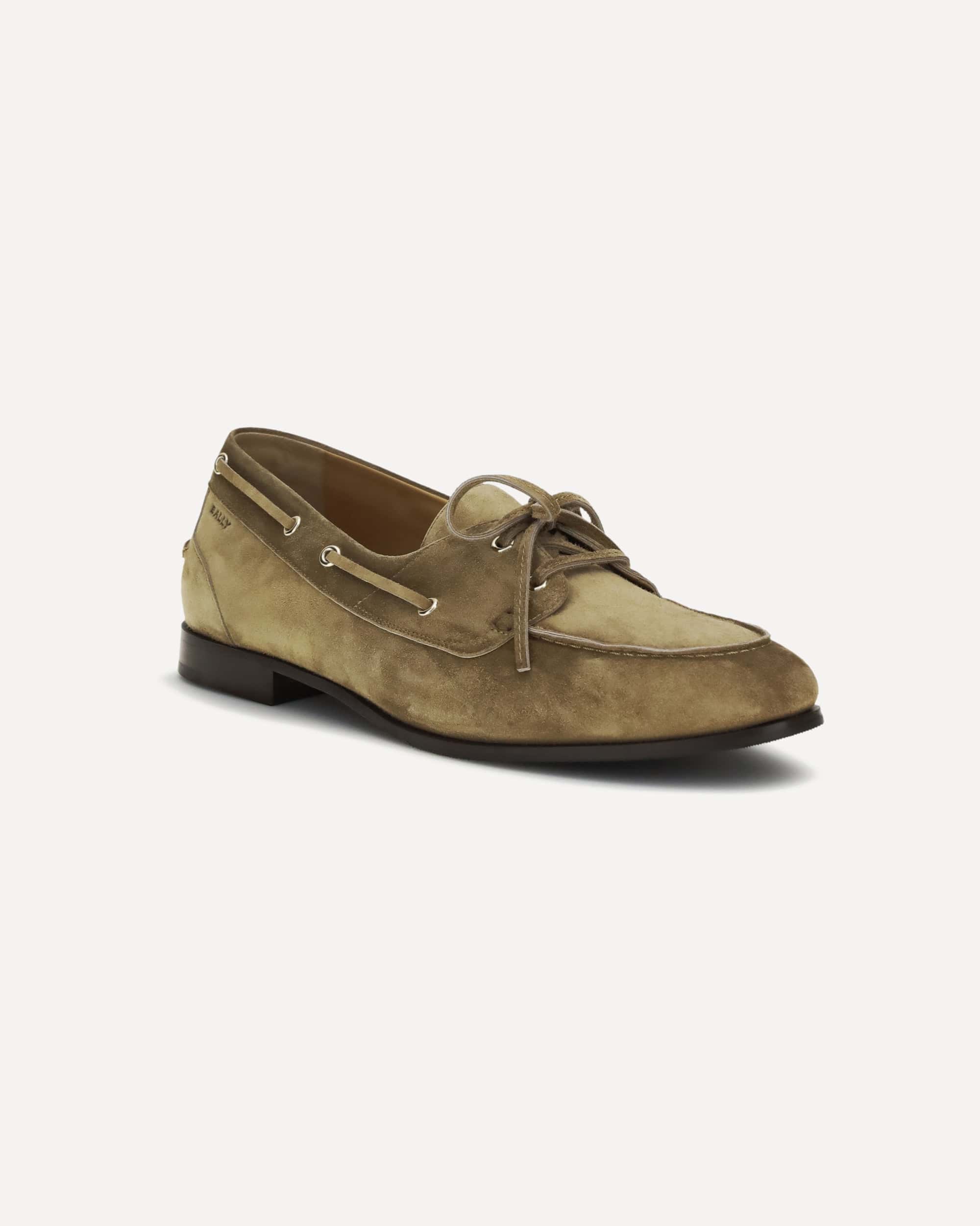 Bally Plume Suede Loafers