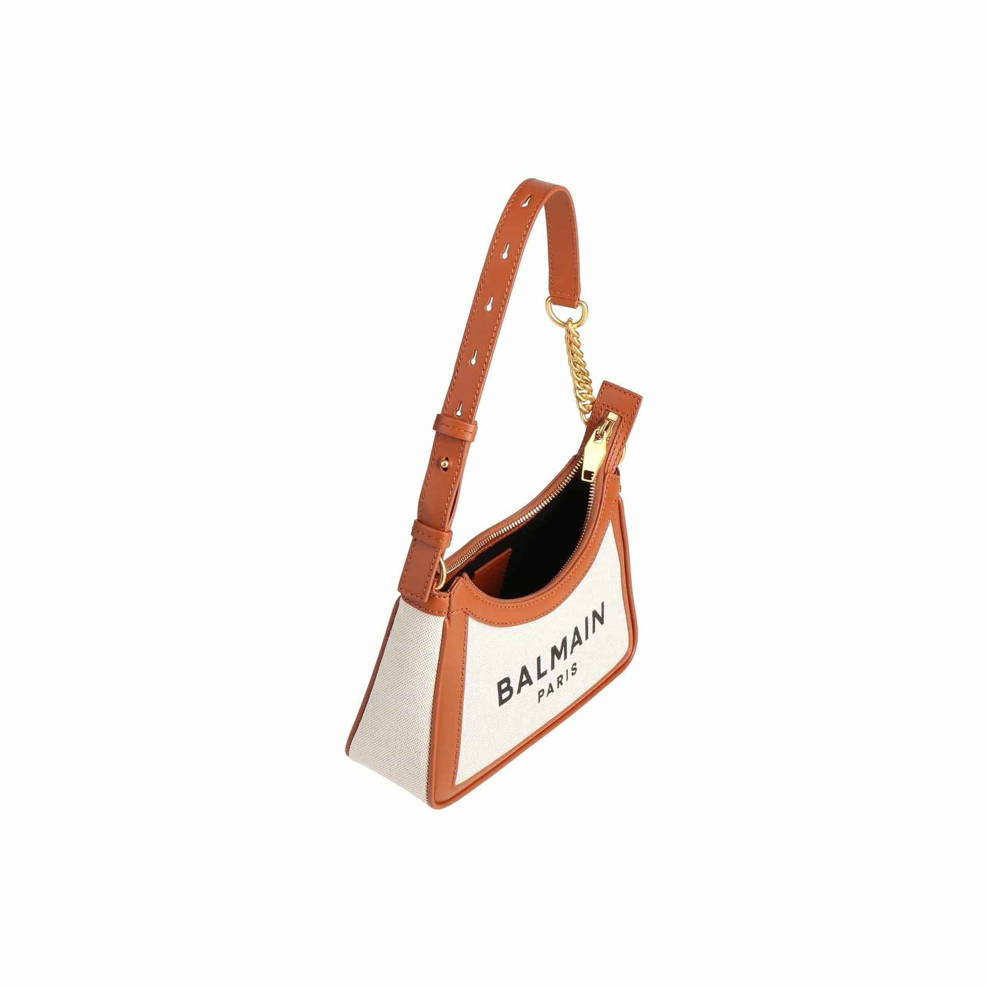 Balmain B-Army Logo-Print Shoulder Bag - alternate view