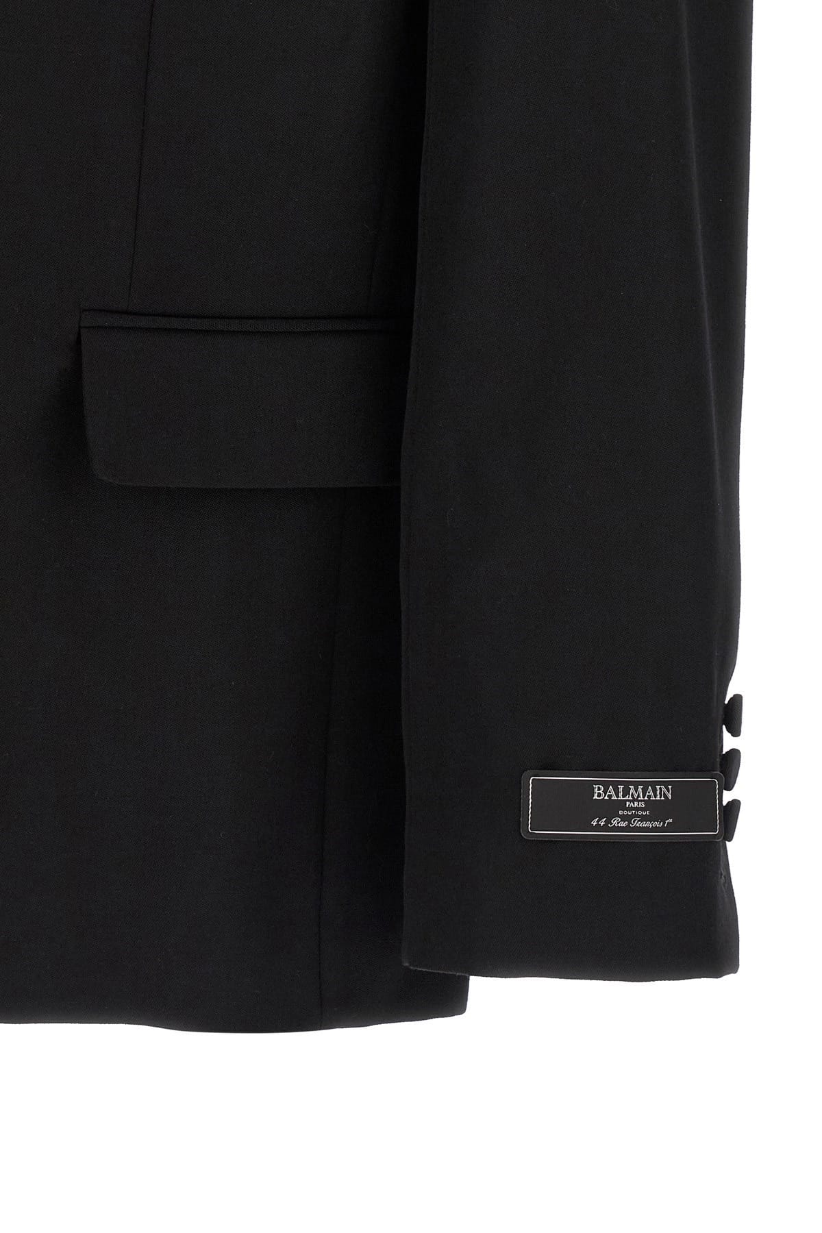 Balmain Balmain Black Crystal Blazer
