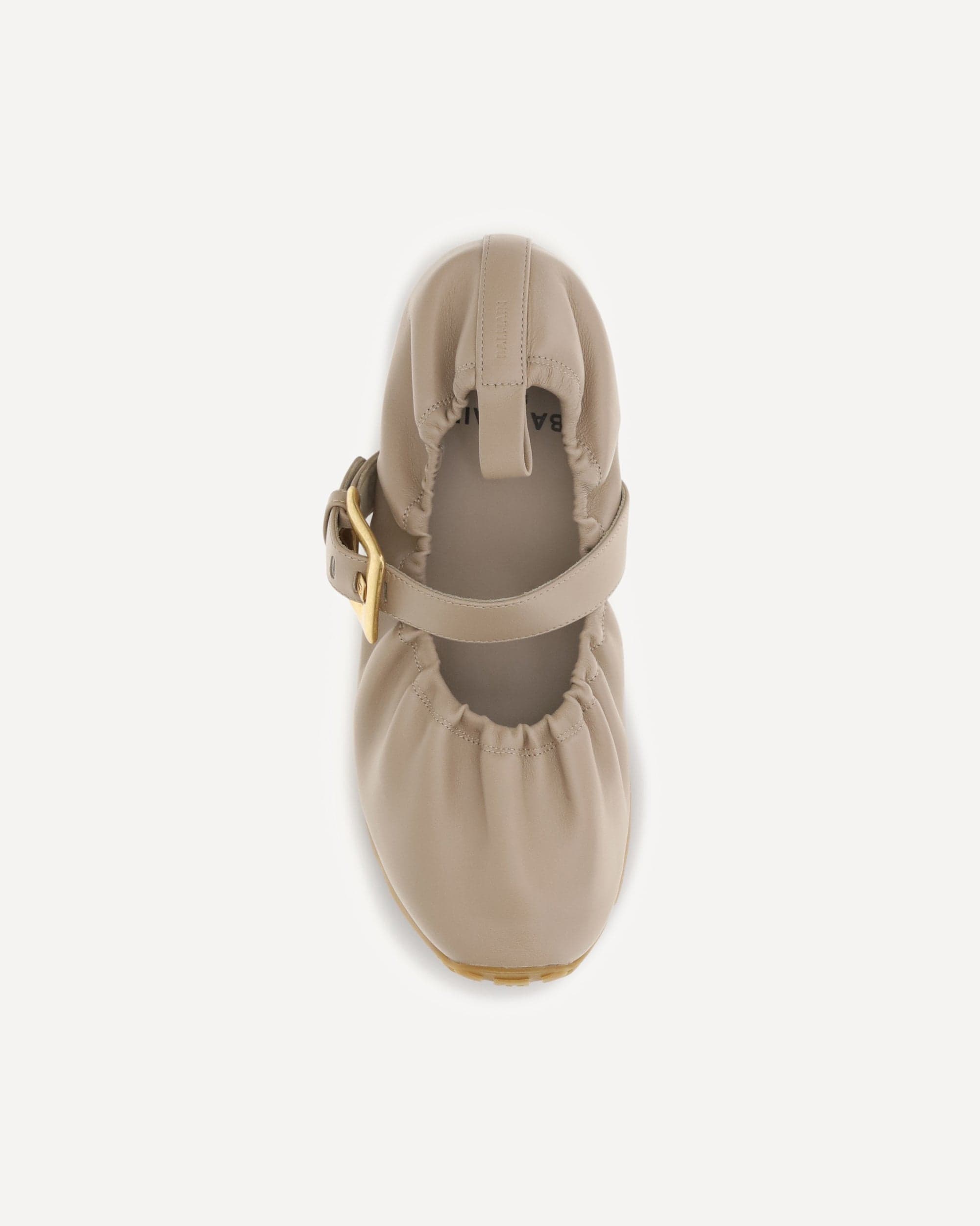 Balmain Balmain Buckle Strap Ballerinas Flats