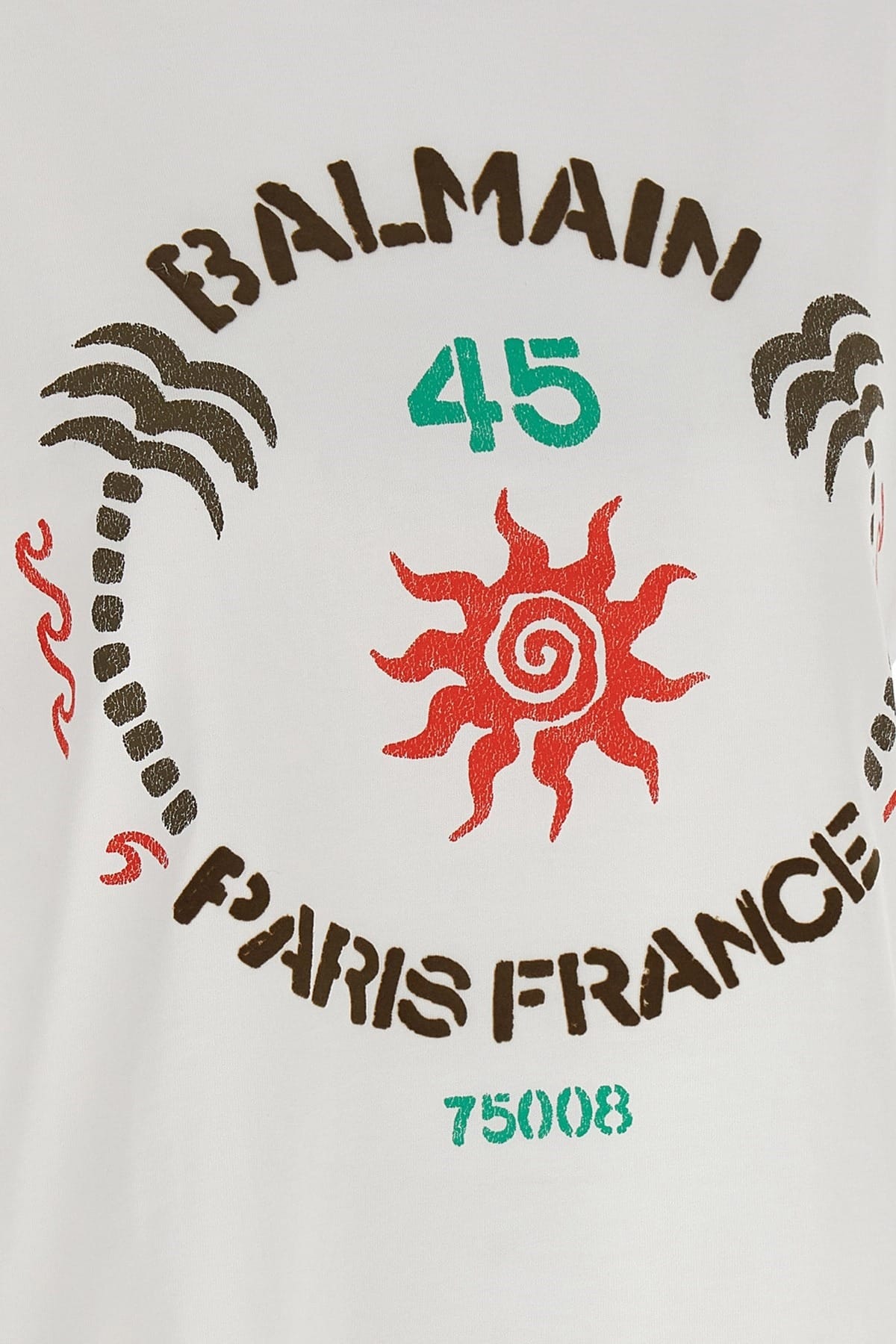 Balmain Balmain Club 45 Print T-Shirt