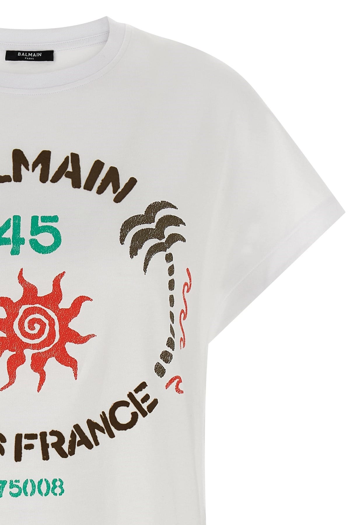 Balmain Balmain Club 45 Print T-Shirt