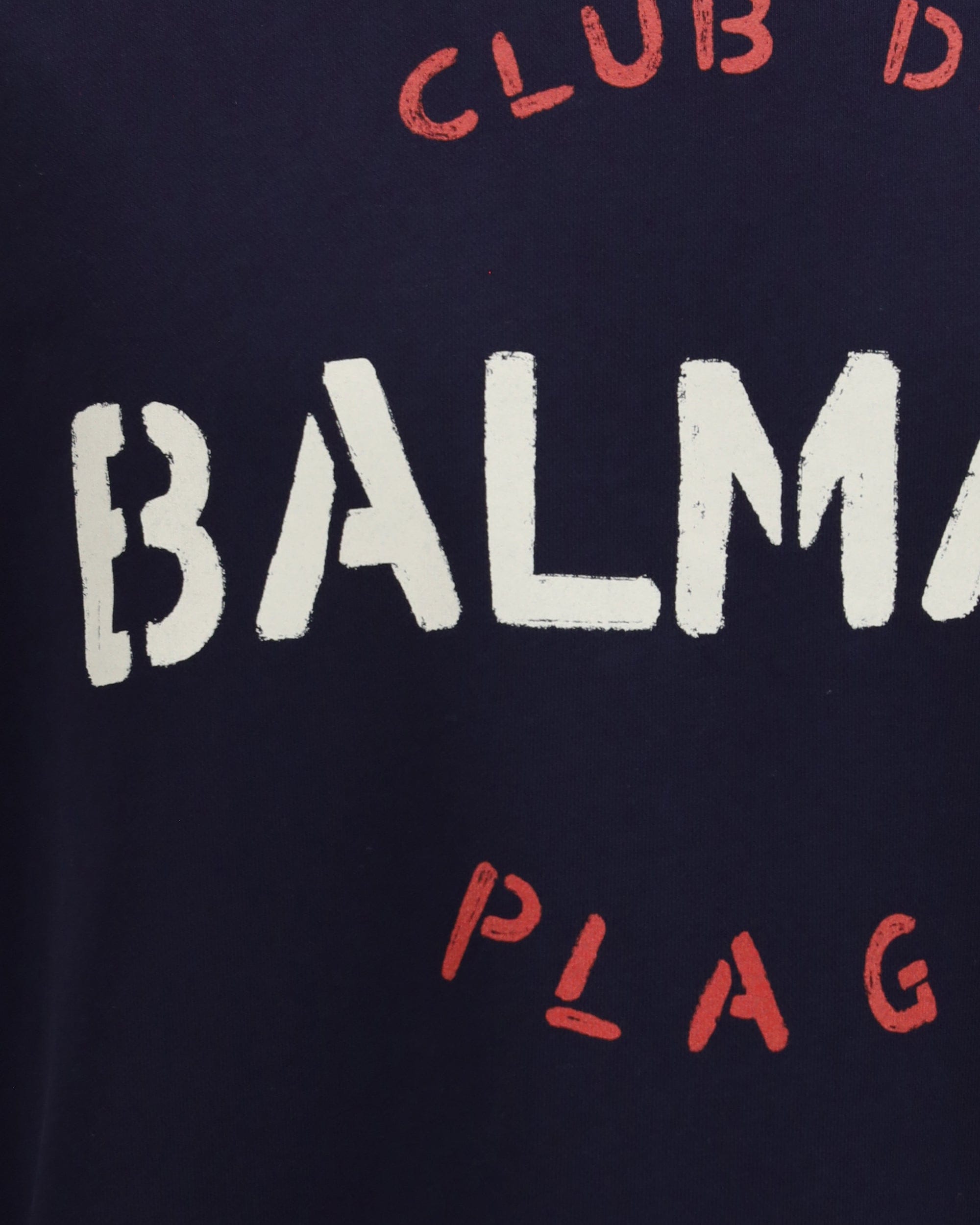 BALMAIN ロゴトレーナー Balmain Club Print Sweatshirt | Sendegaro