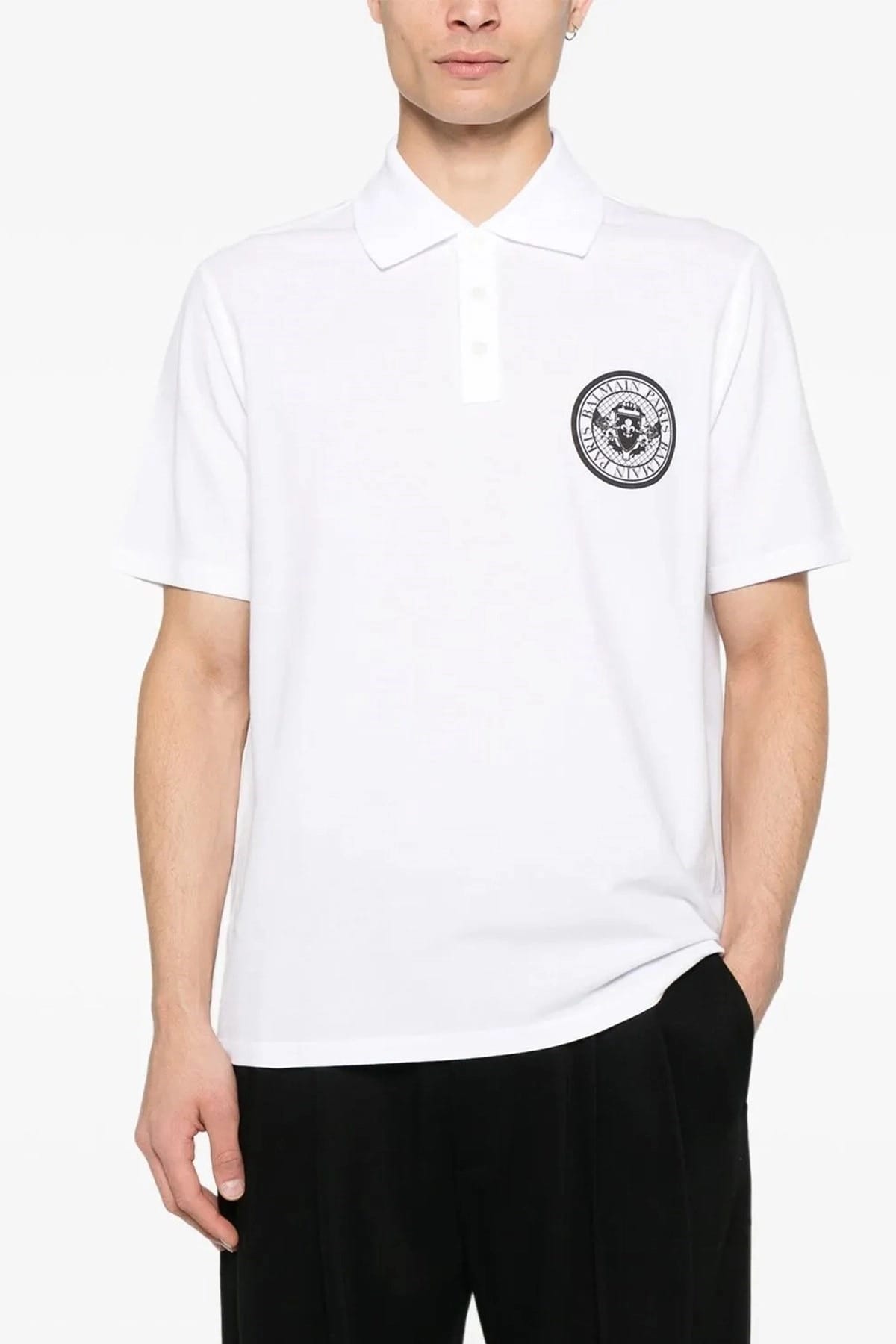 Balmain Polo met muntprint - alternate view