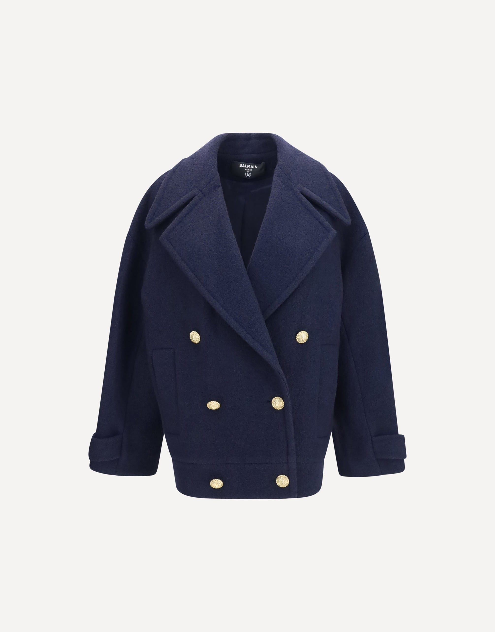 Balmain Balmain Double-Breasted Wool Coat