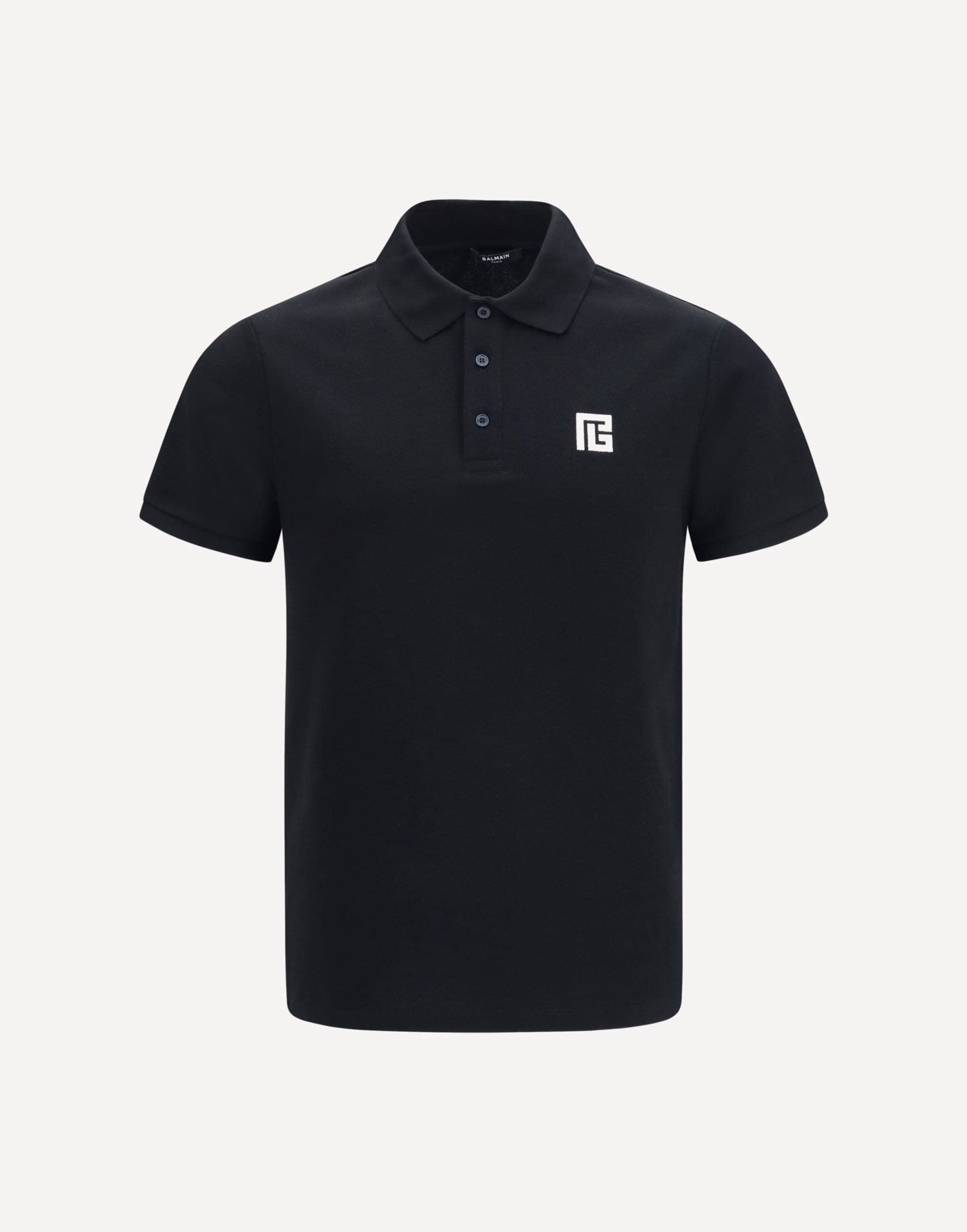 Balmain Balmain Embroidered Logo Polo