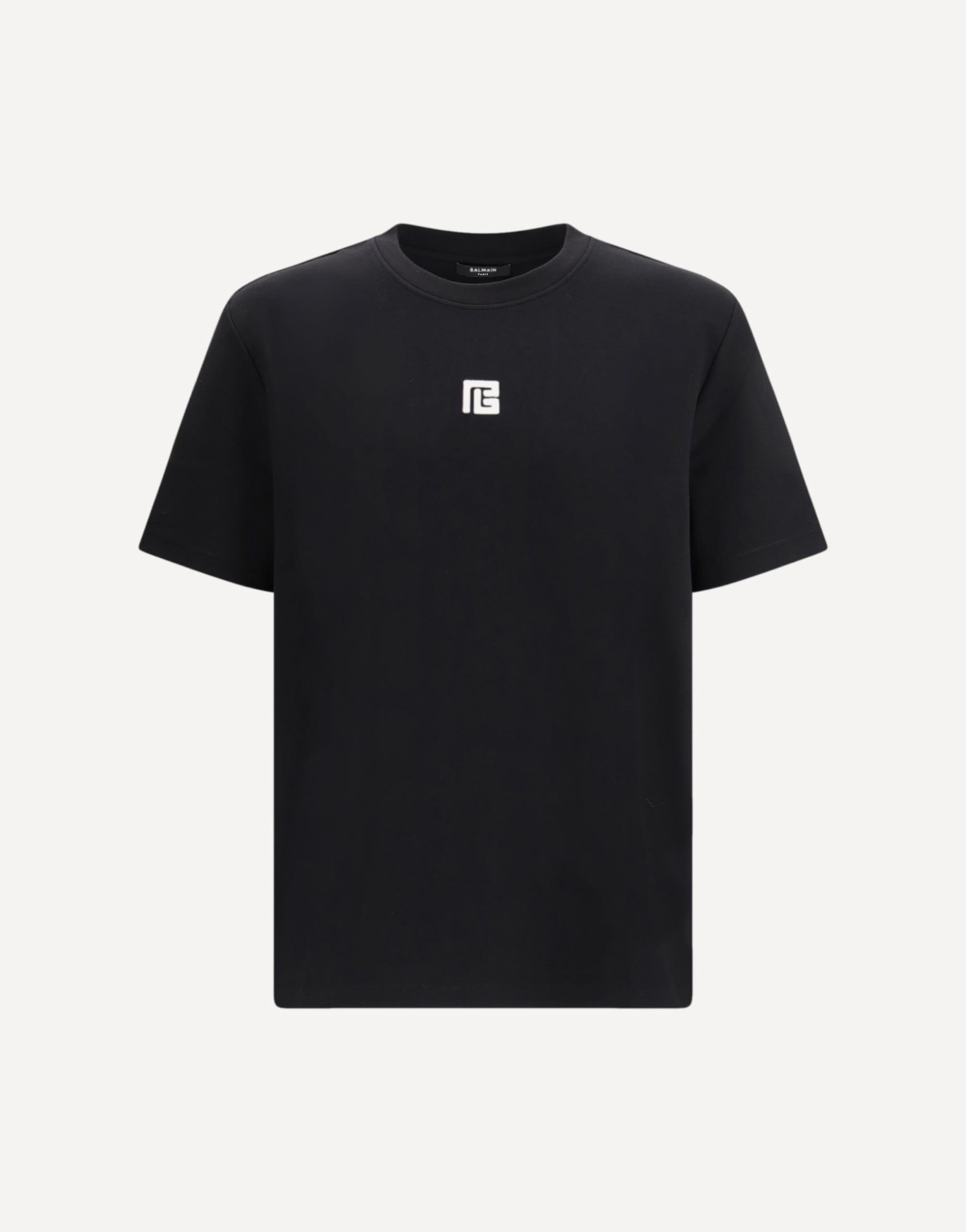 Balmain Embroidered Logo T-Shirt