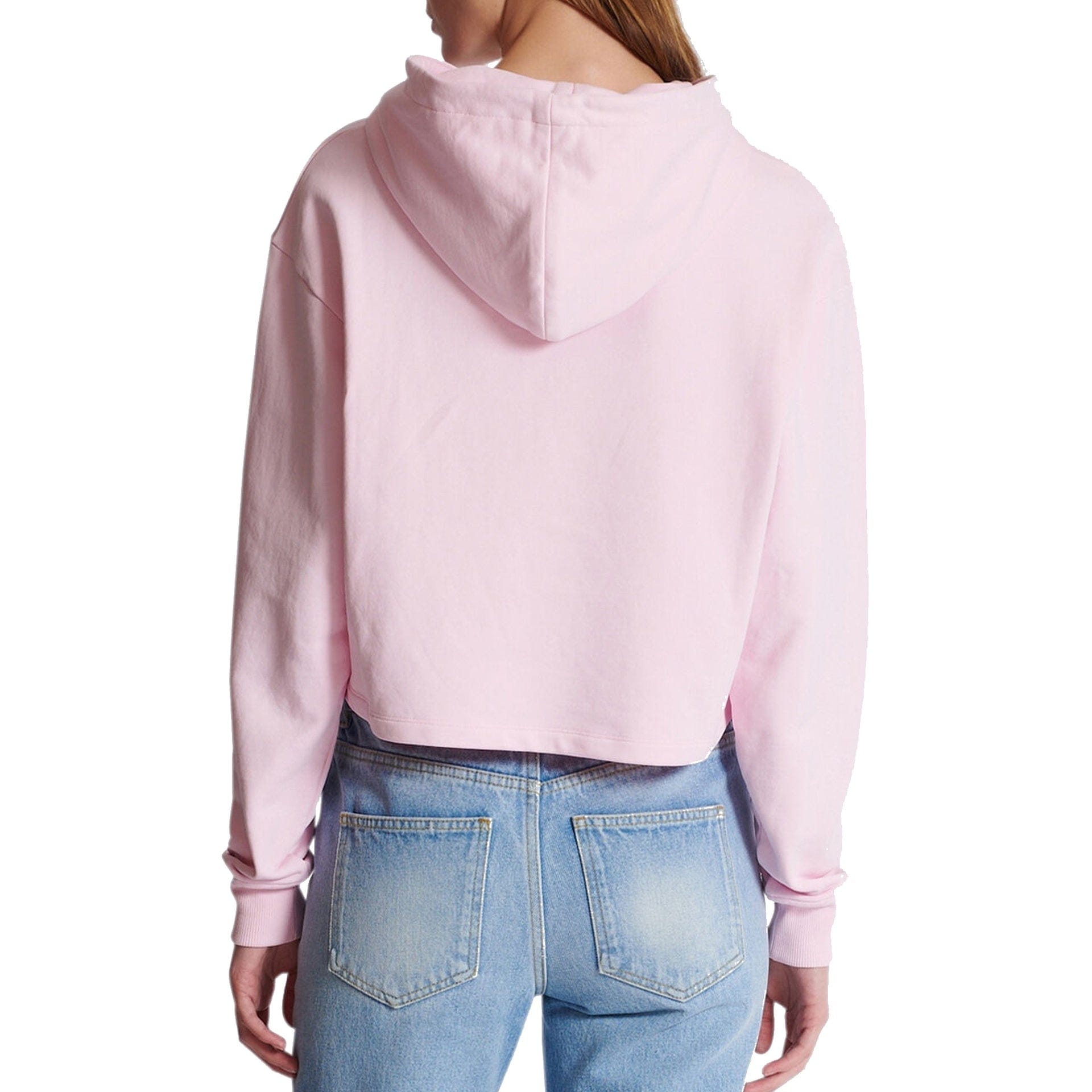Balmain Flocked Paris Sweatshirt Hoodie
