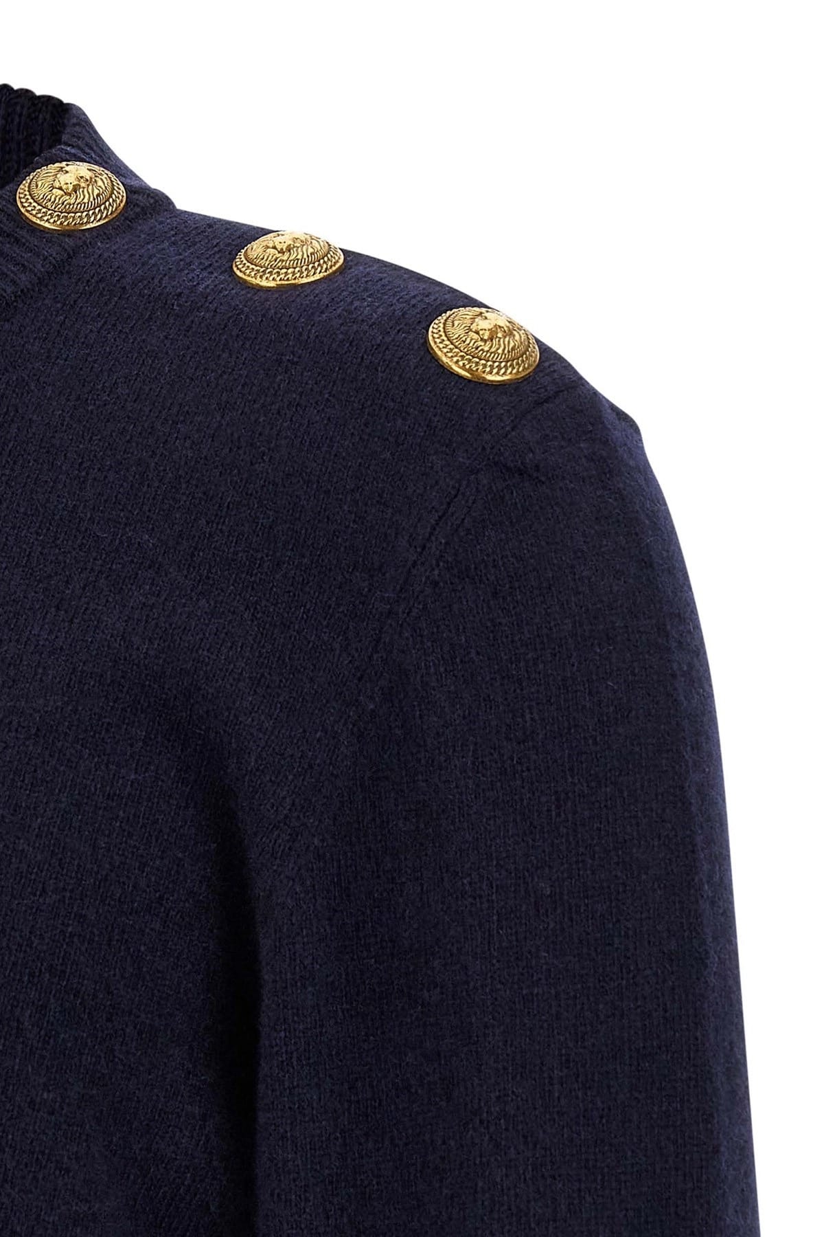 Balmain Balmain Leone Catena Button Sweater