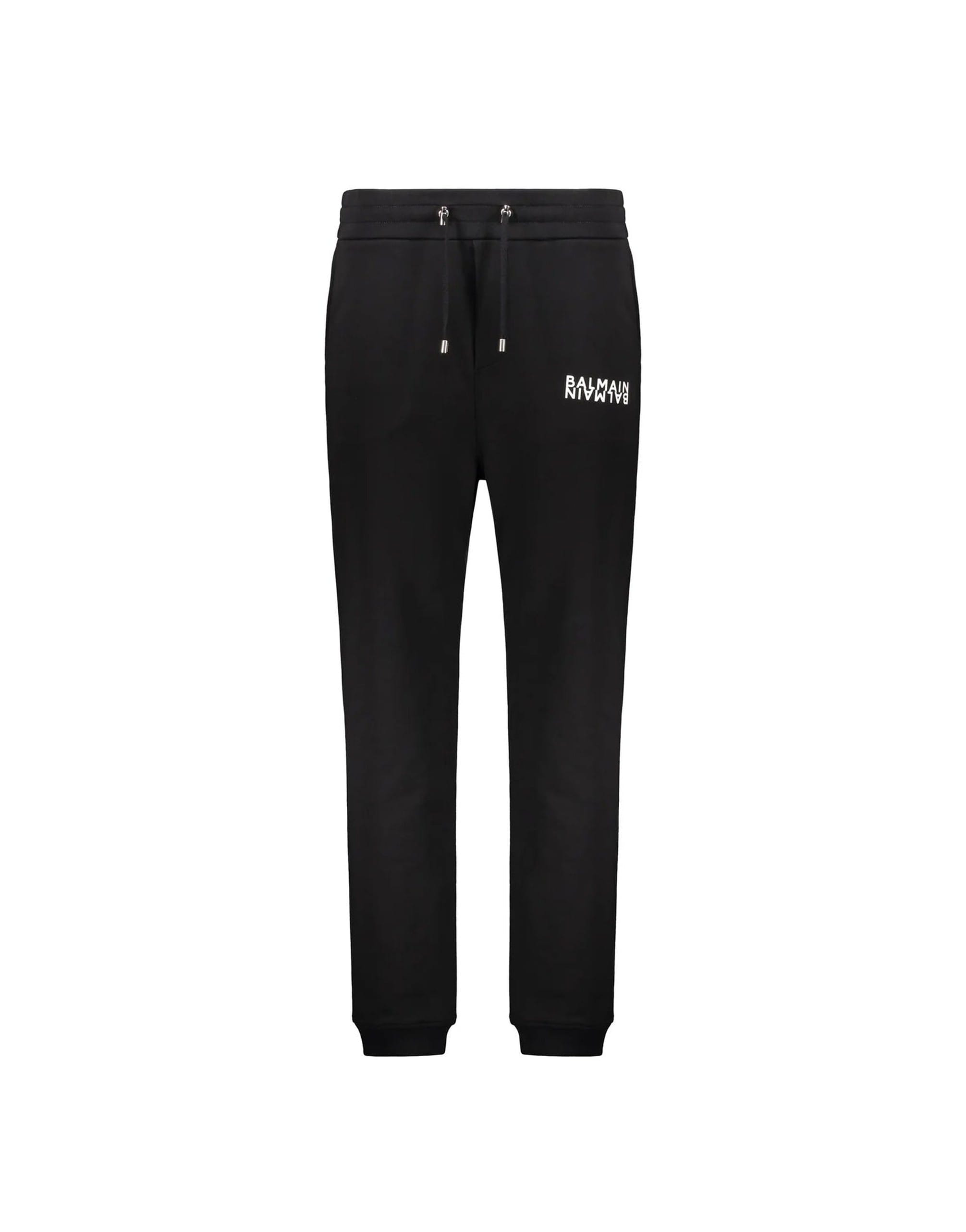 Balmain Logo Cotton Jogging Pants