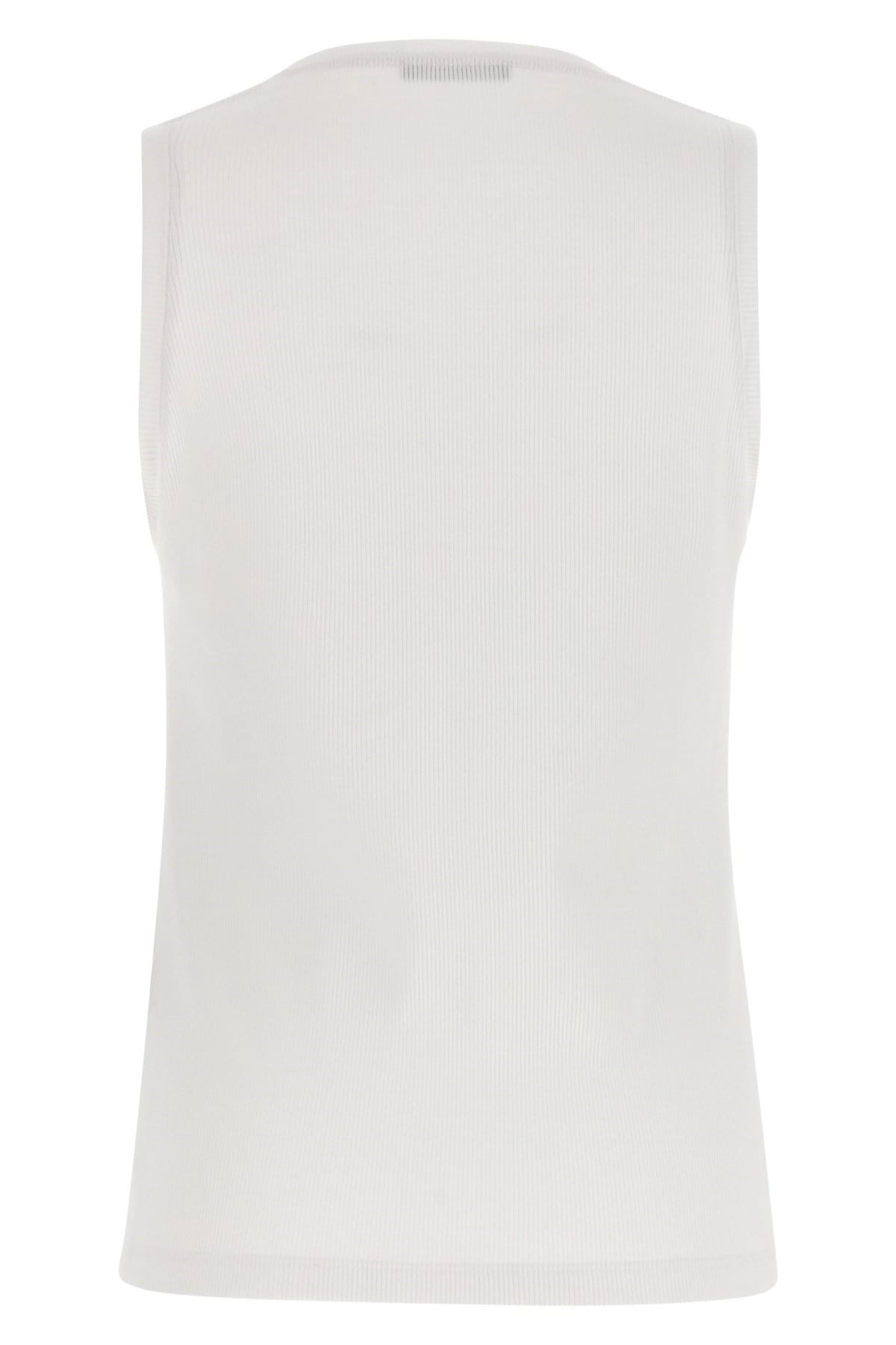 Balmain Balmain Logo Embroidery Tank Top
