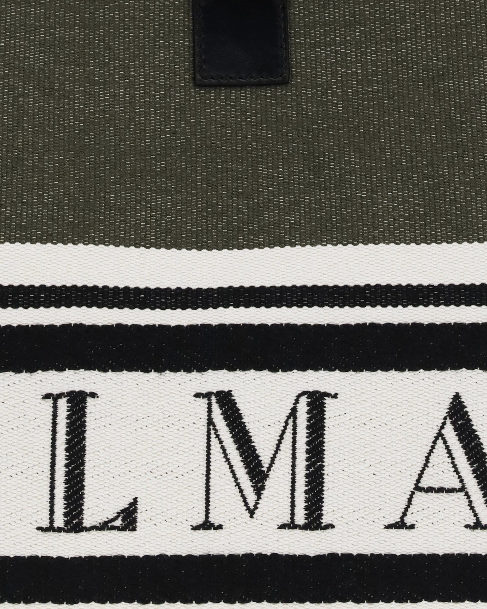 Balmain Logo Leather Tote Bags