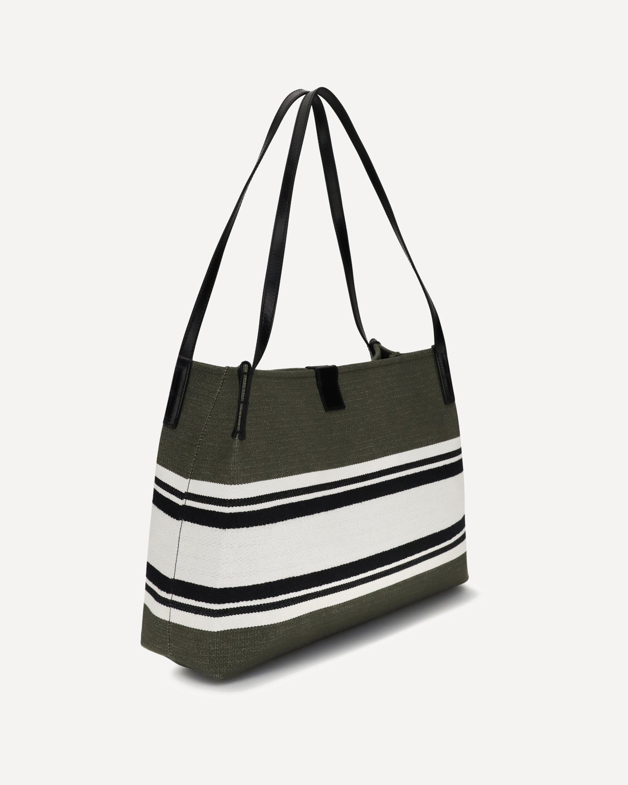 Balmain Logo Leather Tote Bags