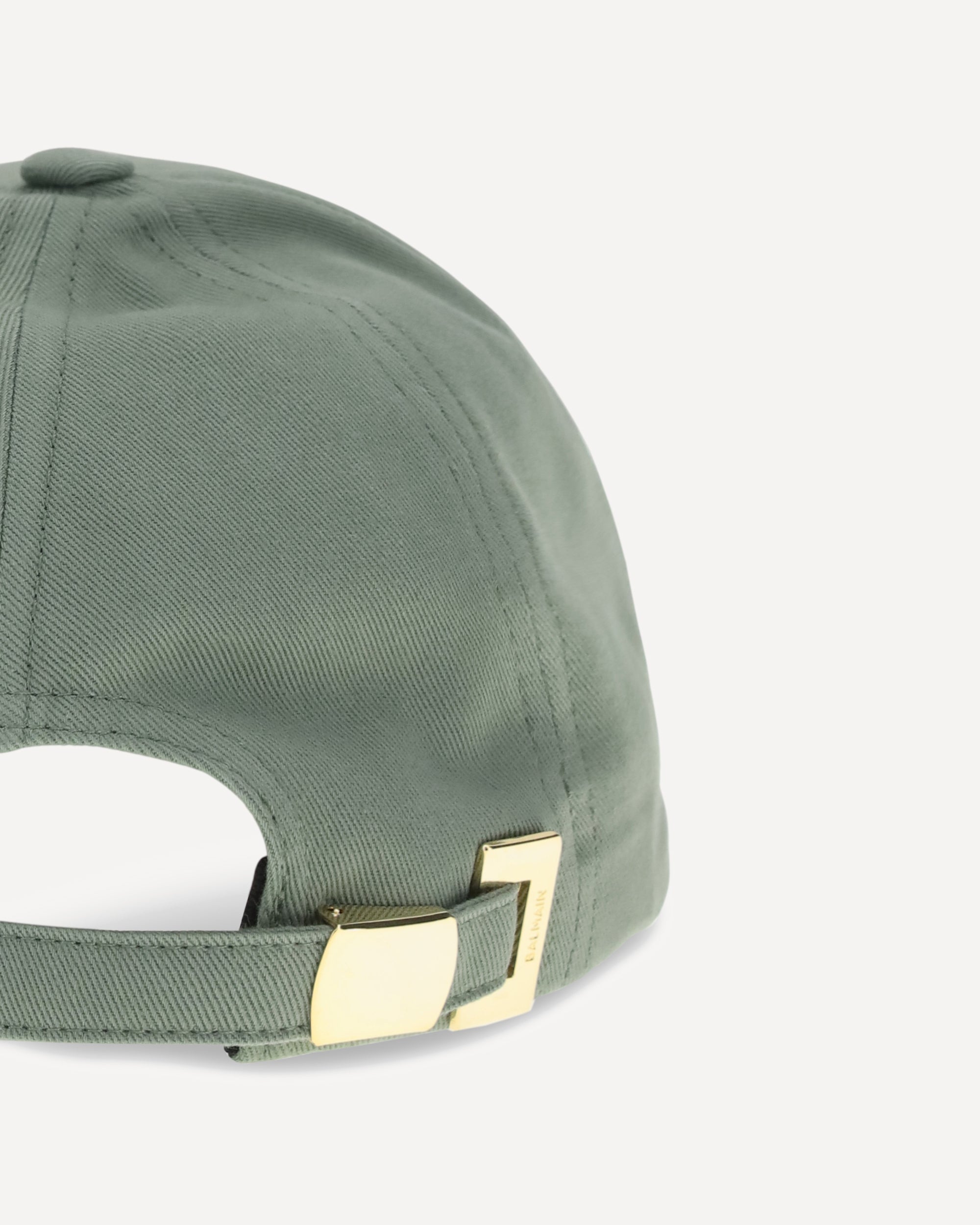 Balmain Logo Print Cap