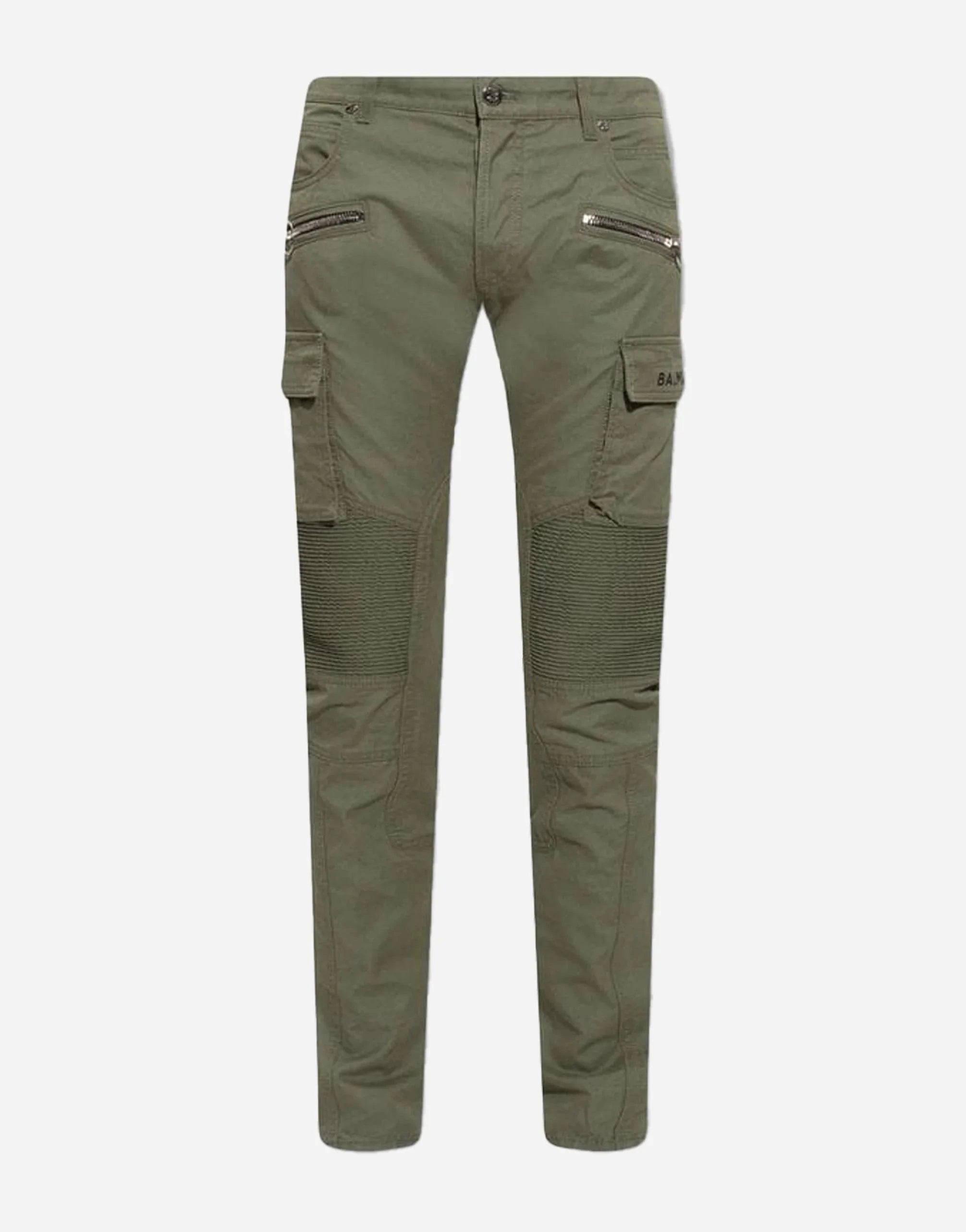 Balmain Logo Print Cargo Pants