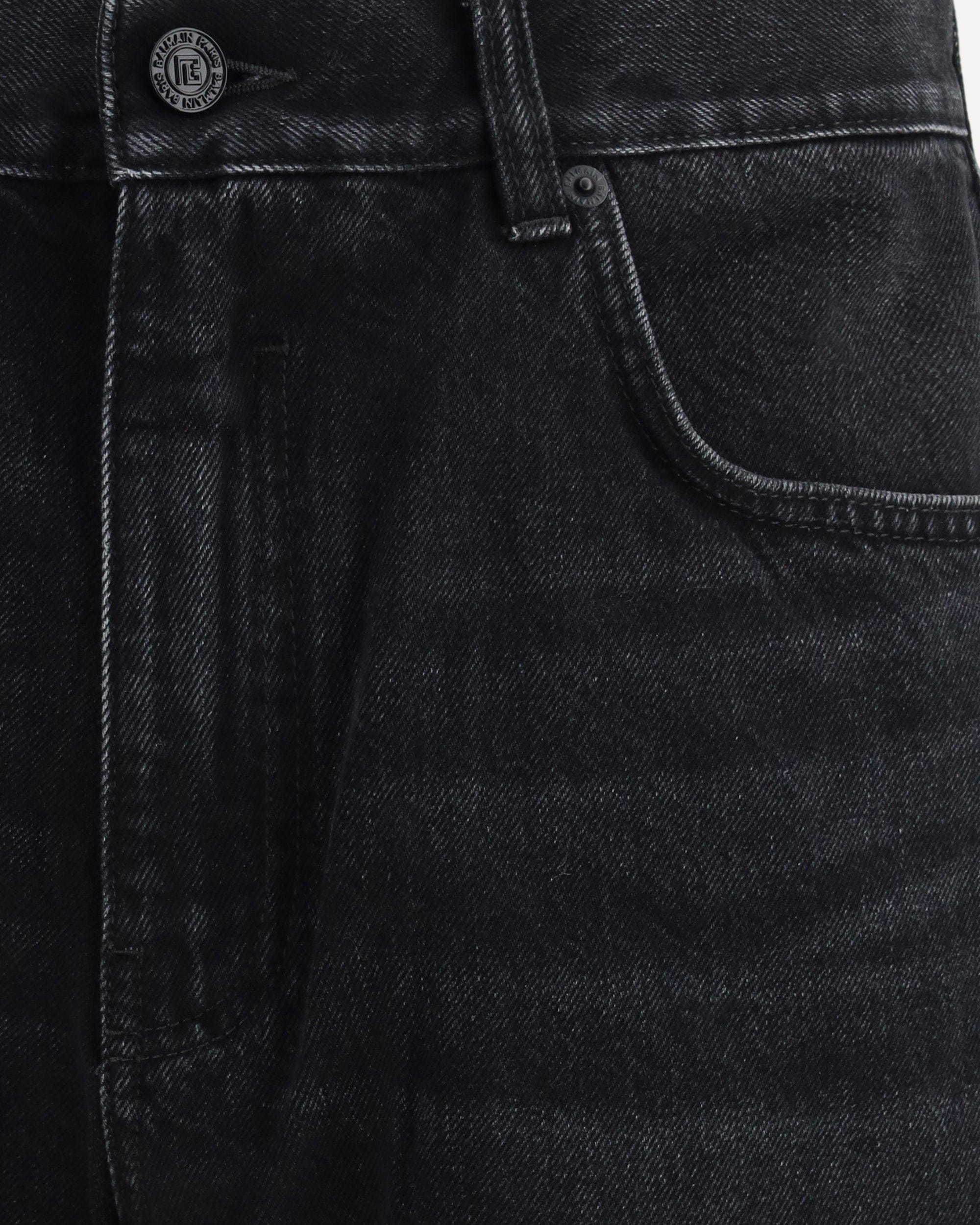 Balmain Loose-Fit Denim Jeans