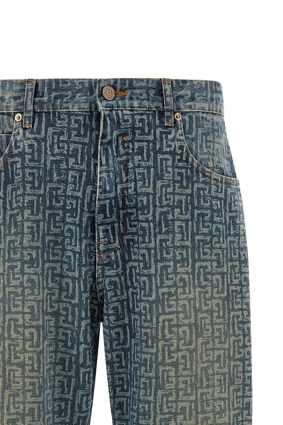 Balmain Balmain Monogram Jeans