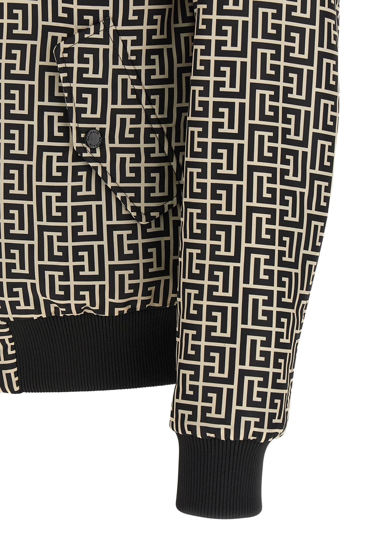 Balmain Balmain Monogram Reversible Bomber Jacket
