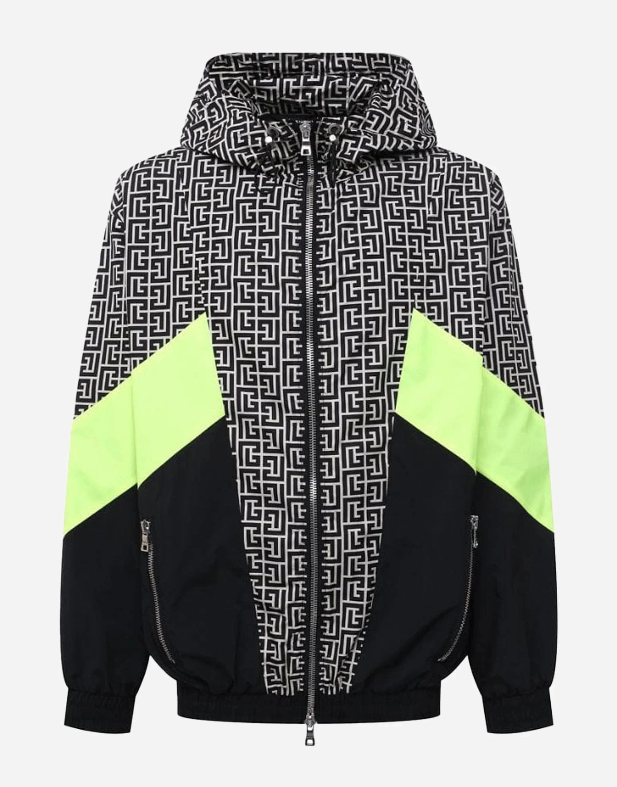 Balmain Monogram Windbreaker Jacket