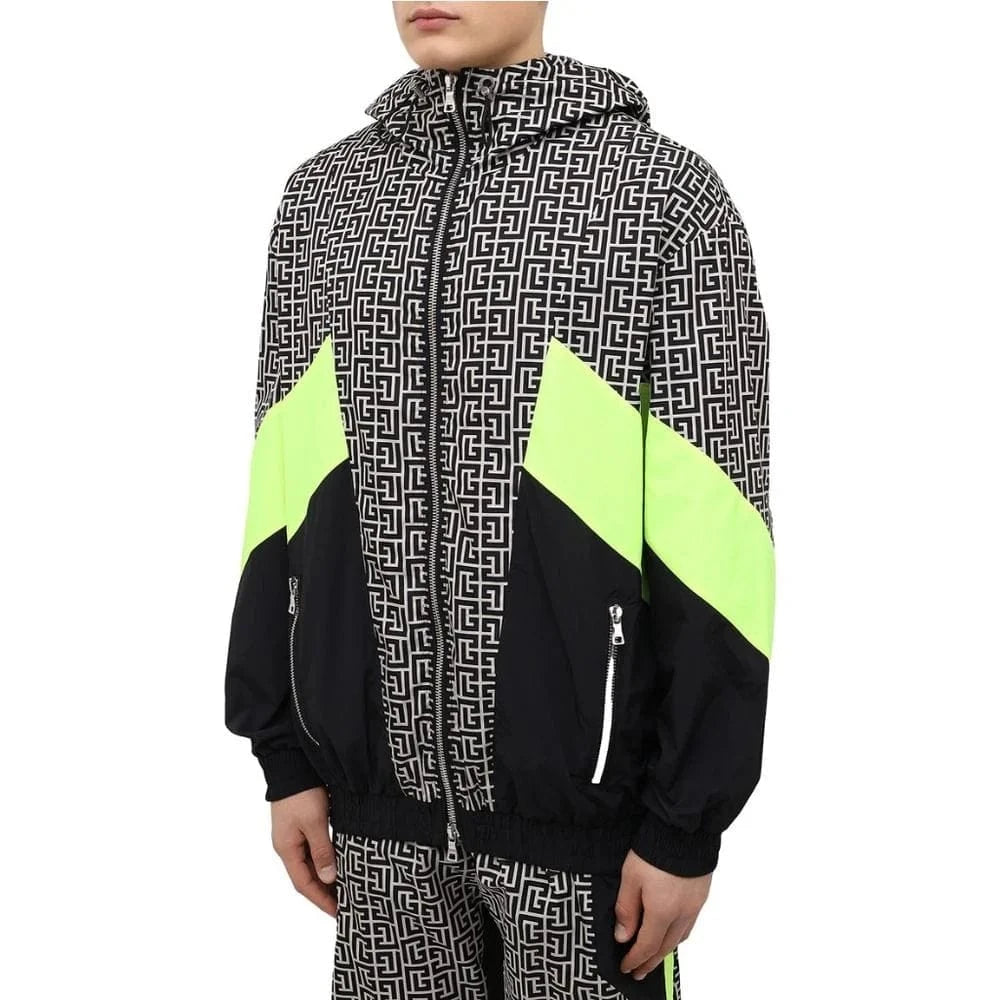Balmain Monogram Windbreaker Jacket