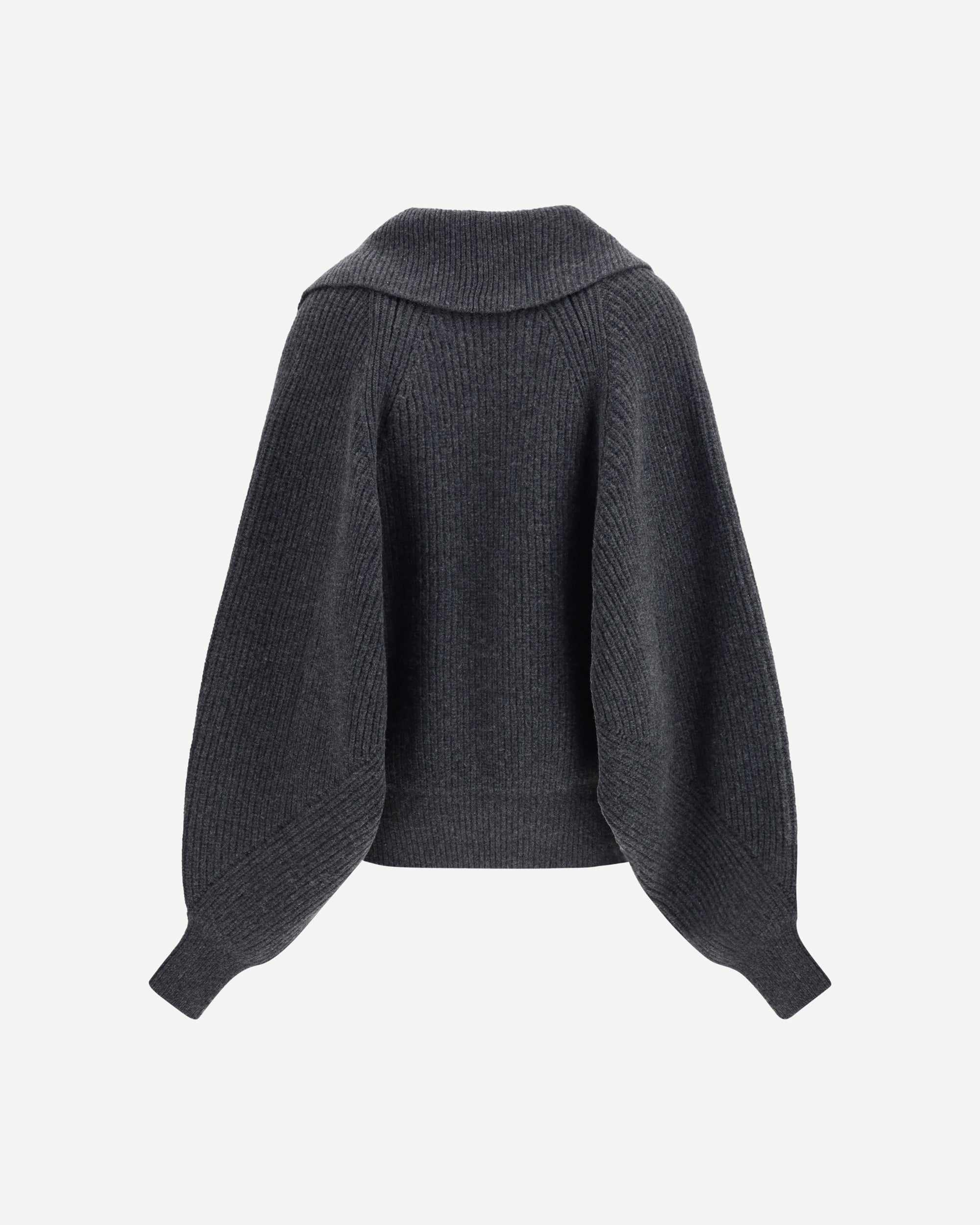 Balmain Oversized Wrap-Effect Sweater - alternate view