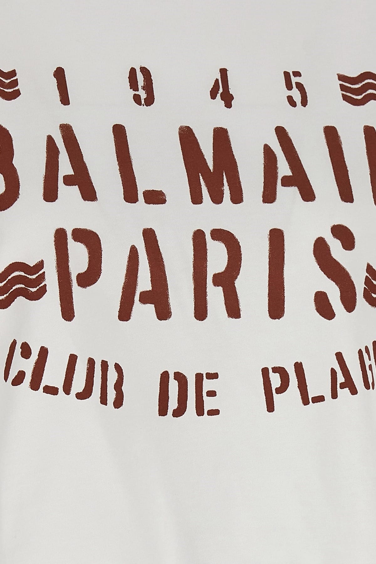 Balmain Balmain Plage Print T-Shirt