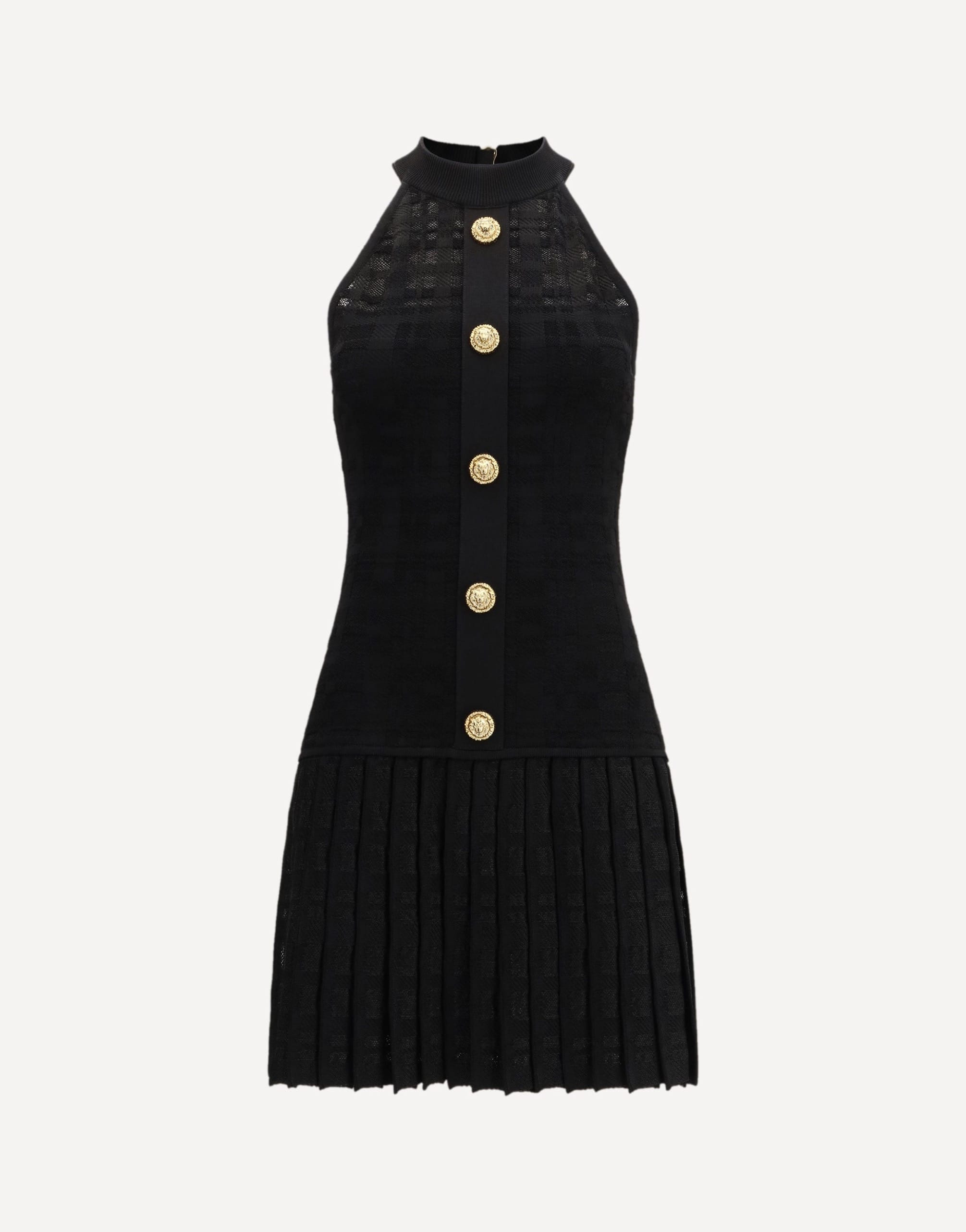 Balmain Pleated Mini Dress