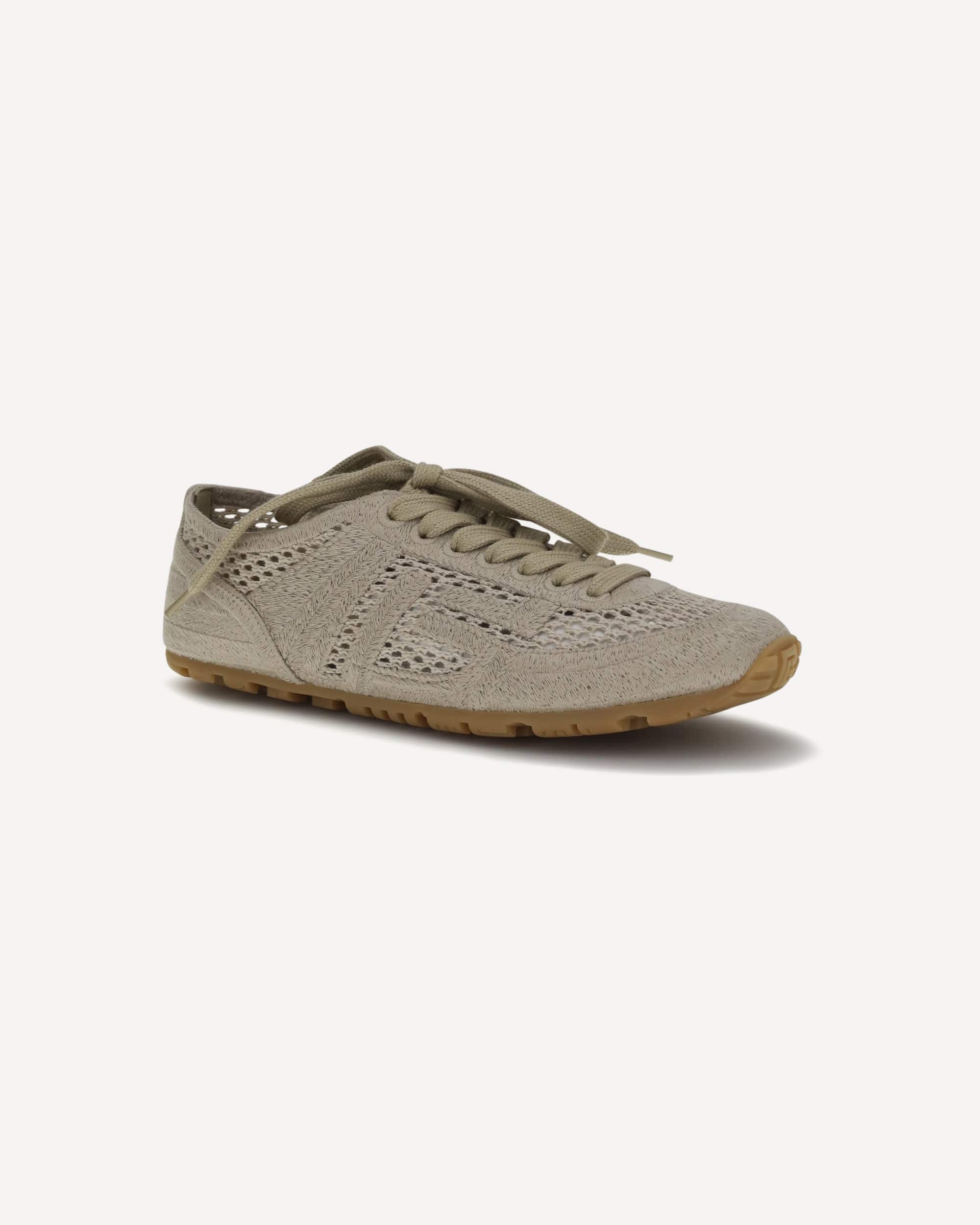 Balmain Racer 45 Macramé Sneakers - alternate view